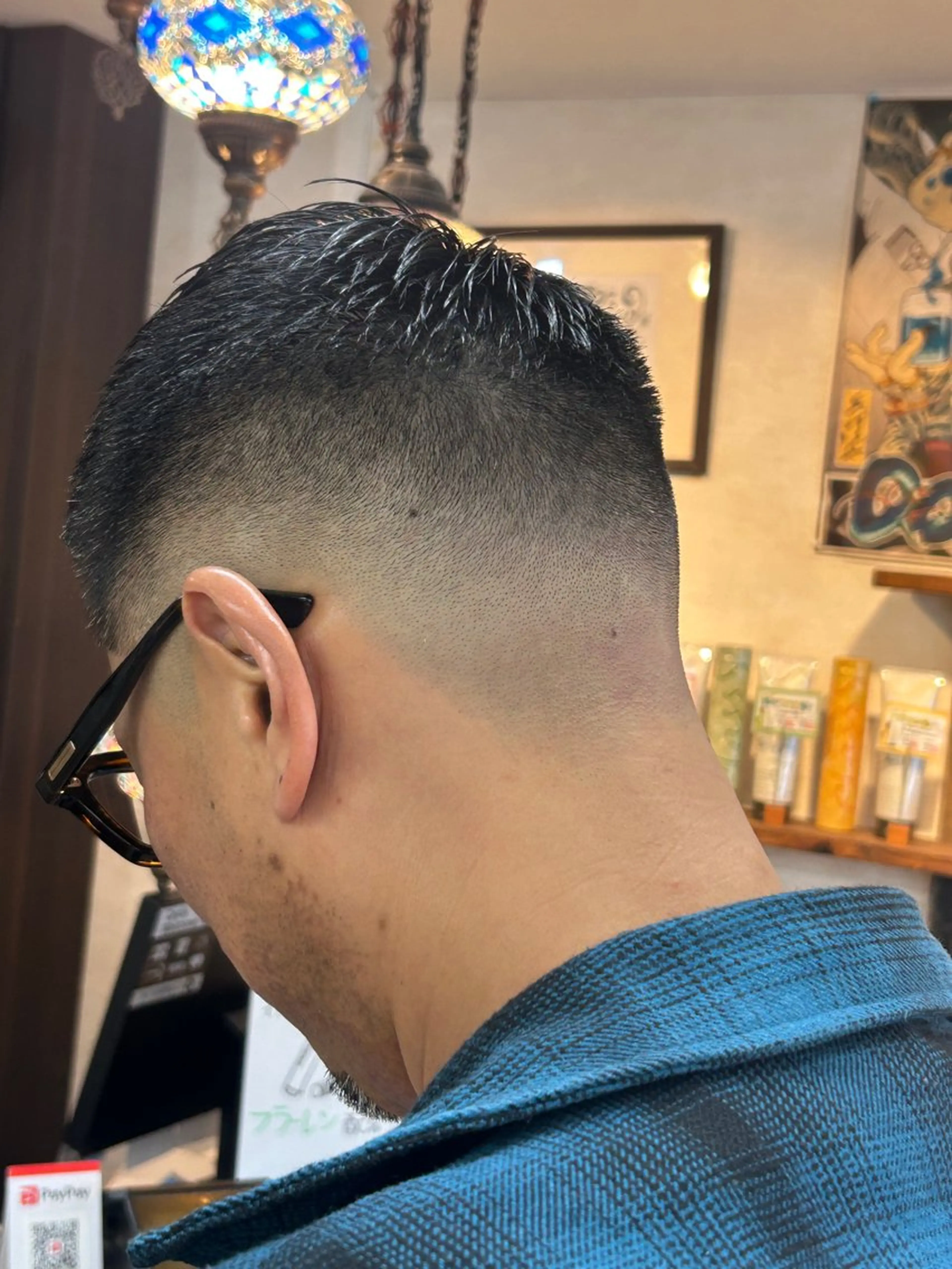 ショート カット フェードカット🌟/ 立花水月のヘアスタイル