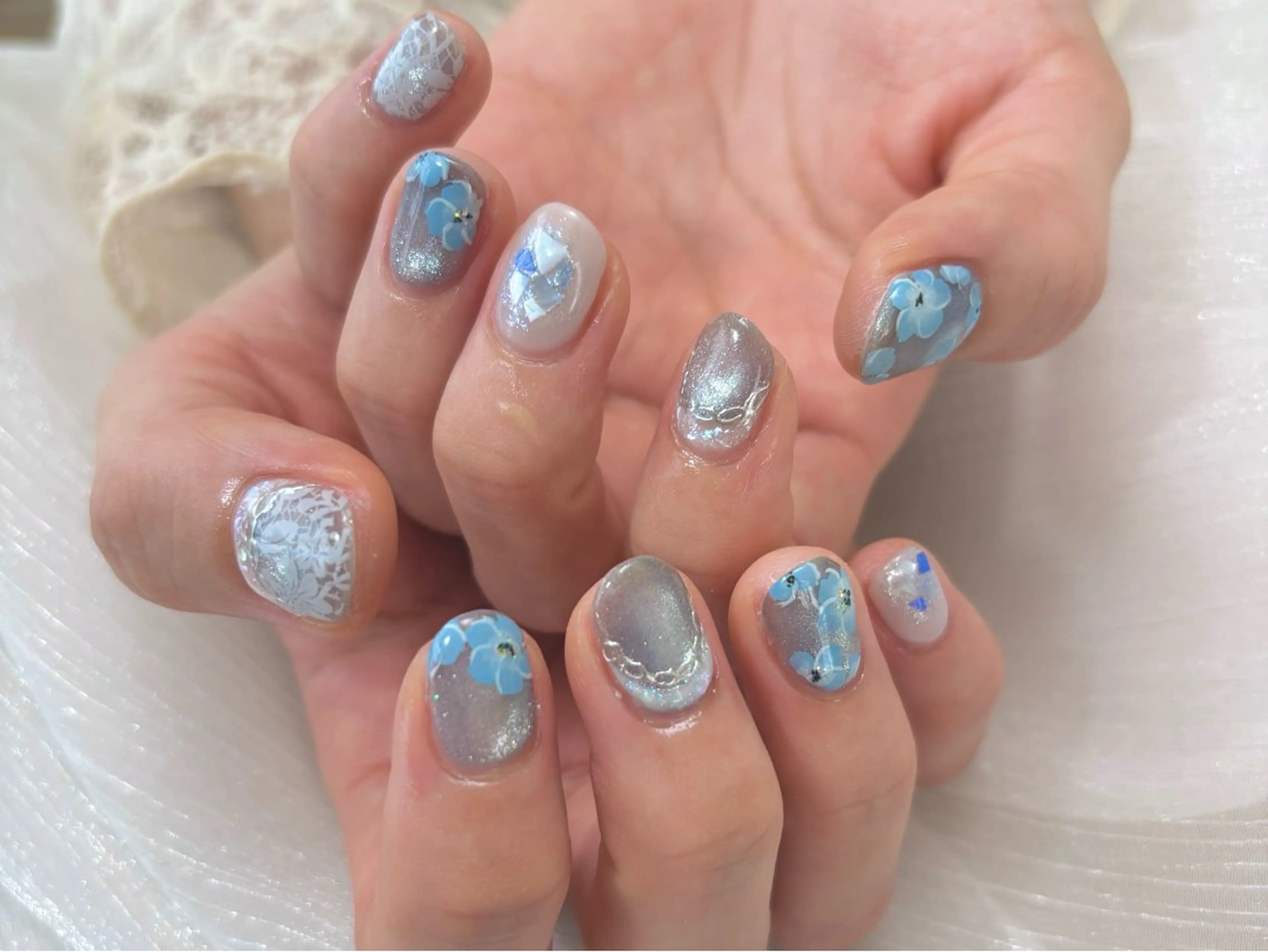 ネイル ハンドネイル yurina ☆のネイルデザイン