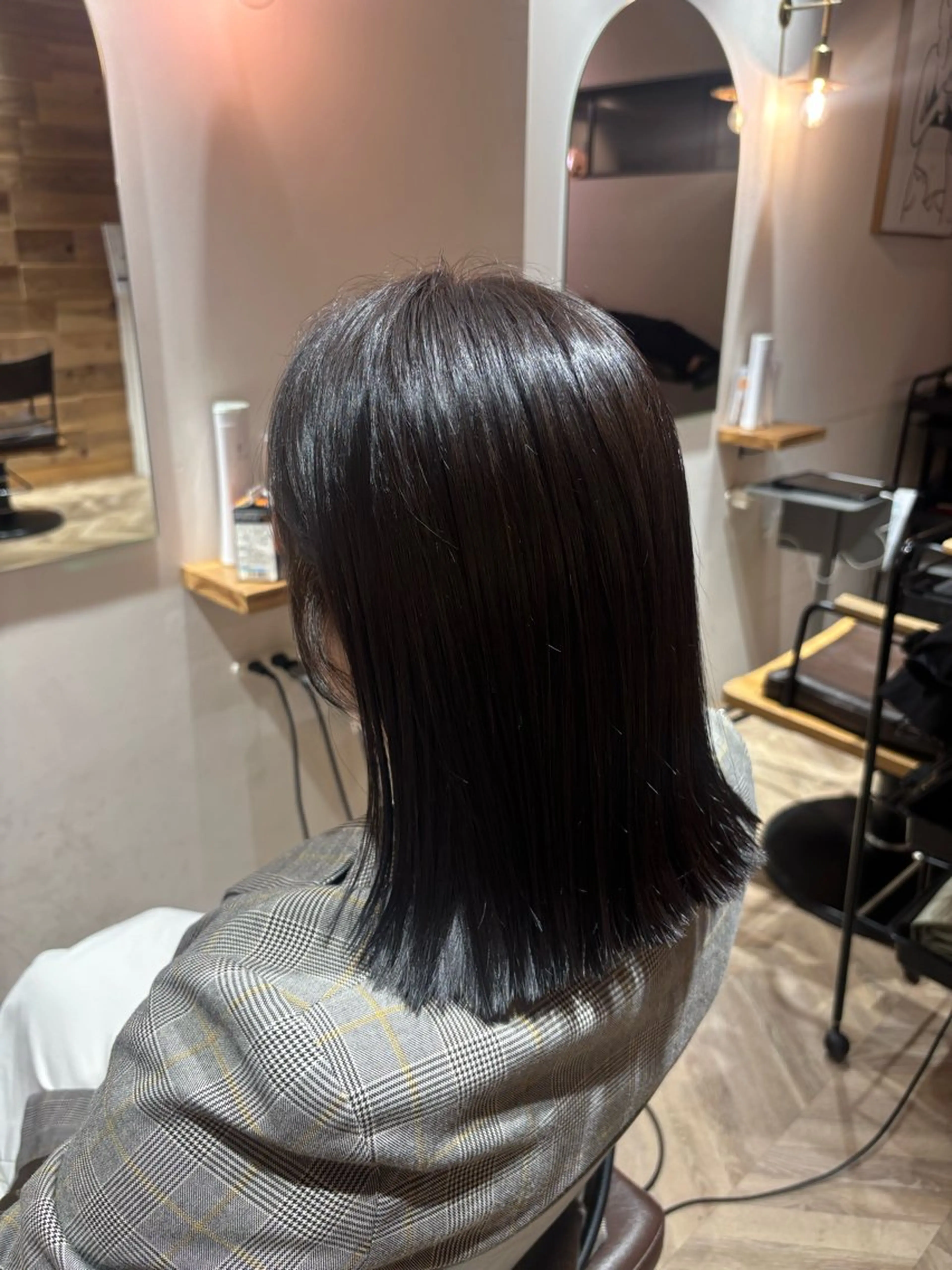 ミディアム 咲月/似合わせカット /ボブ/ショートのヘアスタイル