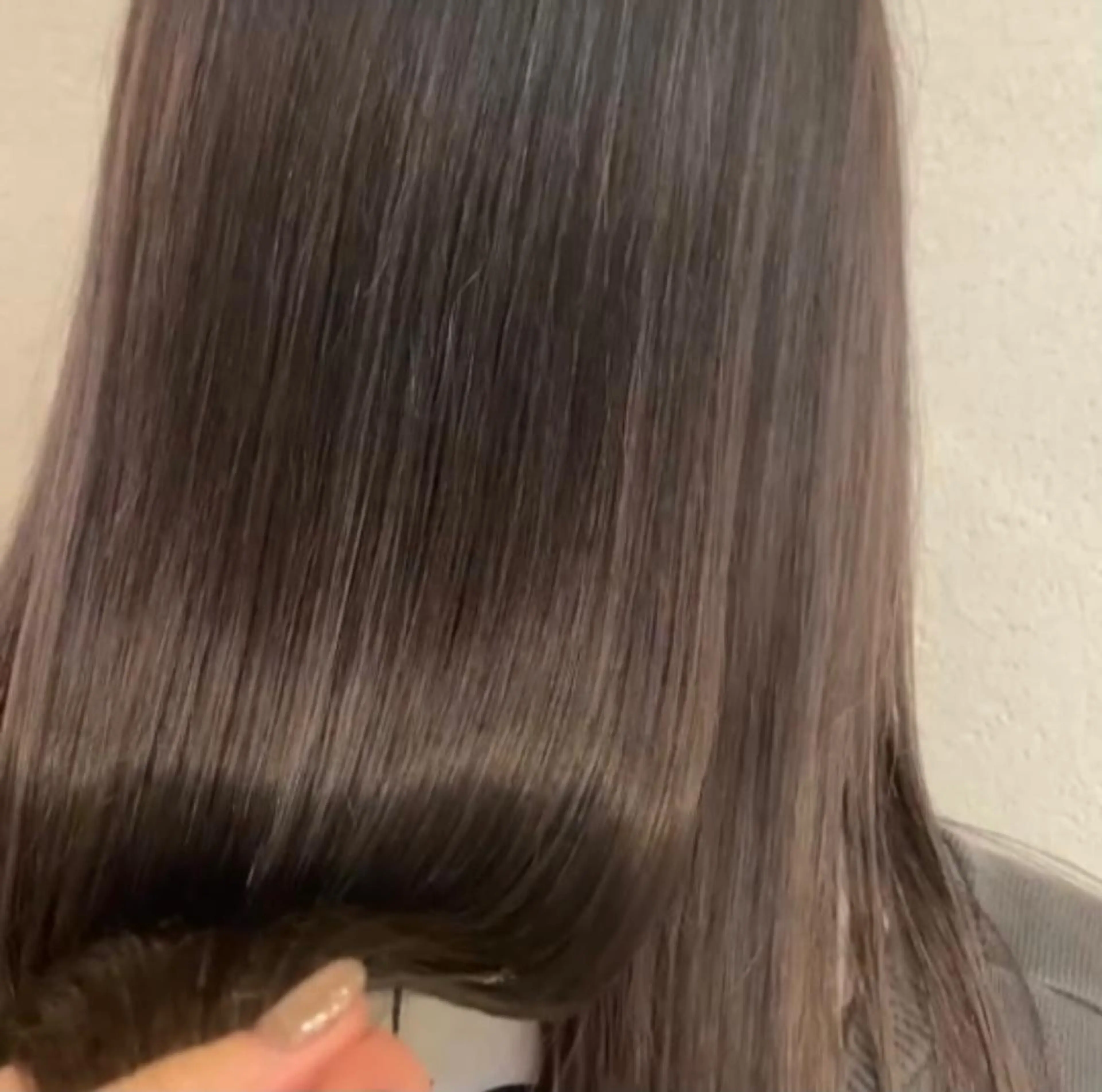 ダメージ補修事前ケア付き!アディクシーカラー(全体染め)+オージュアオーダーメイドトリートメント🌼の写真