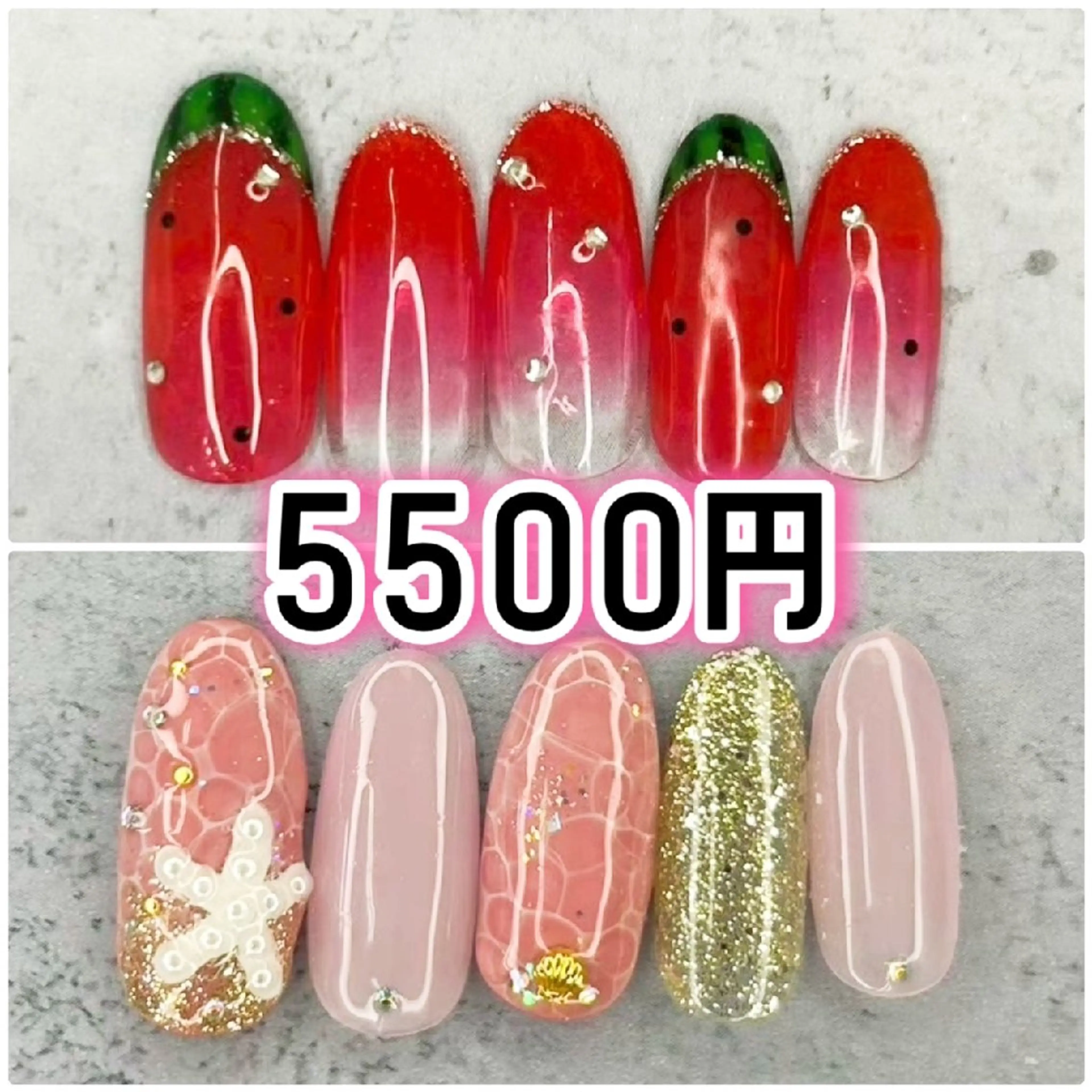 ネイル ハンドネイル Milana 川瀬のネイルデザイン