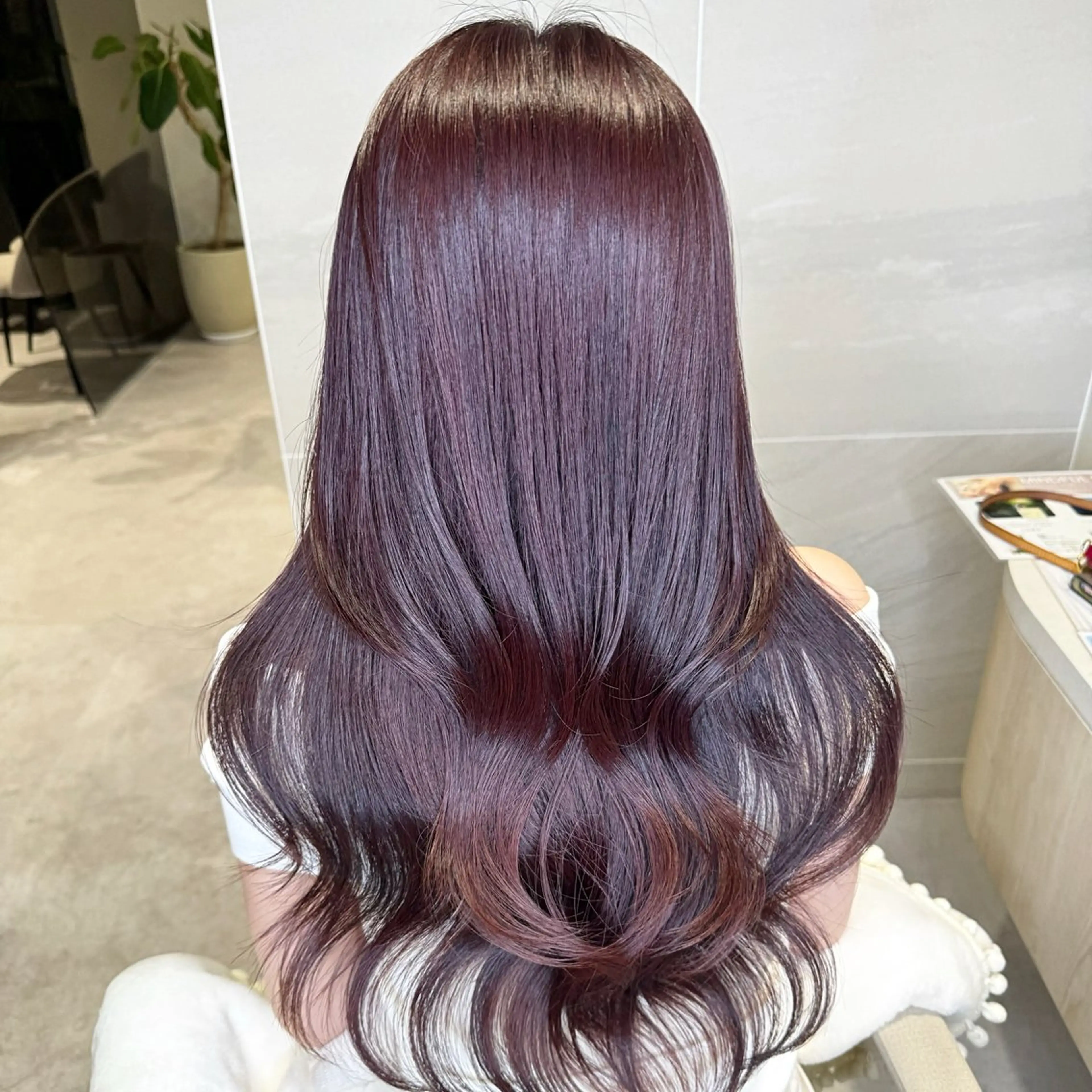 ロング 似合わせカット 小顔カット 縮毛矯正 カット 1日1名様限定 予約可能のヘアスタイル