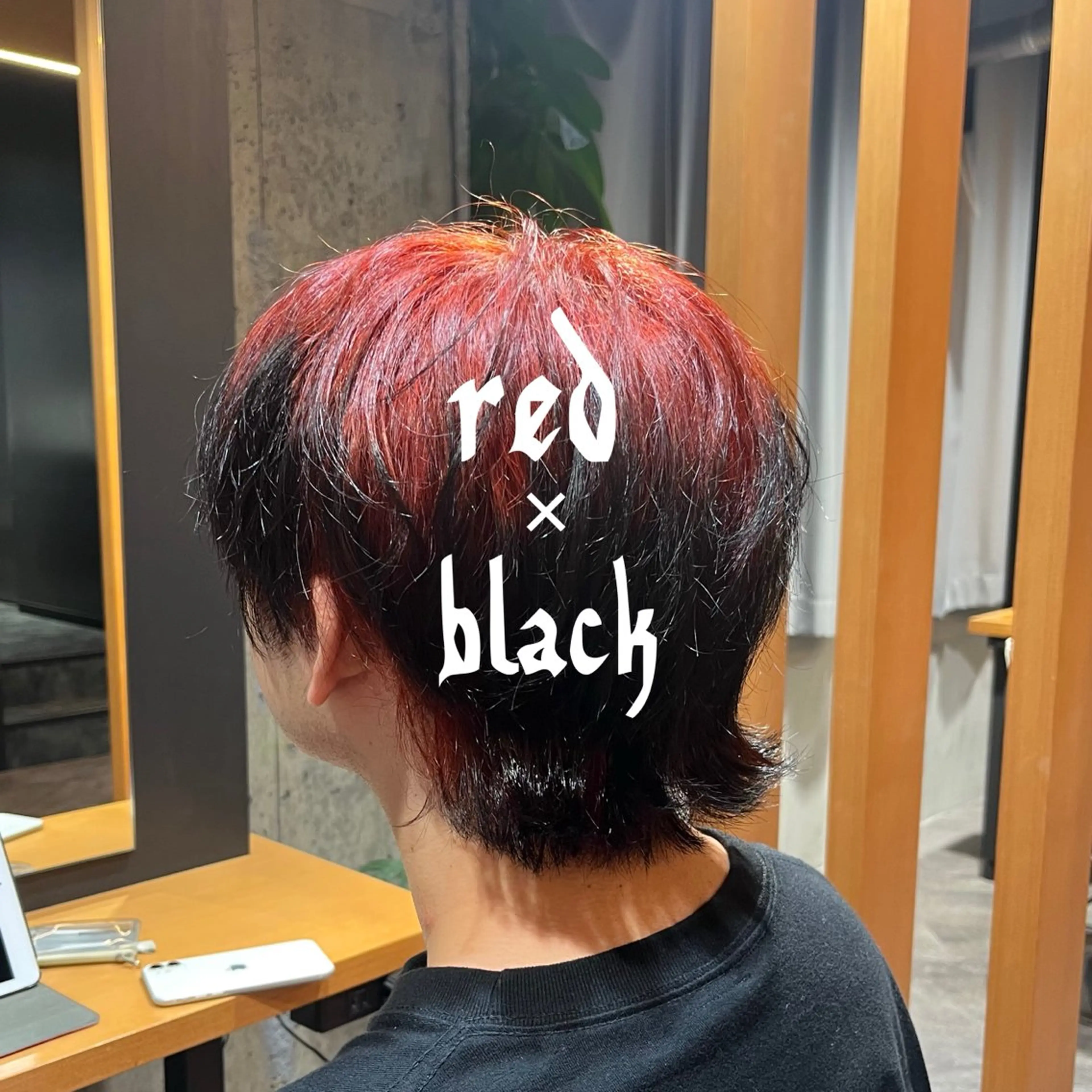 カラー メンズ plune 村松のヘアスタイル