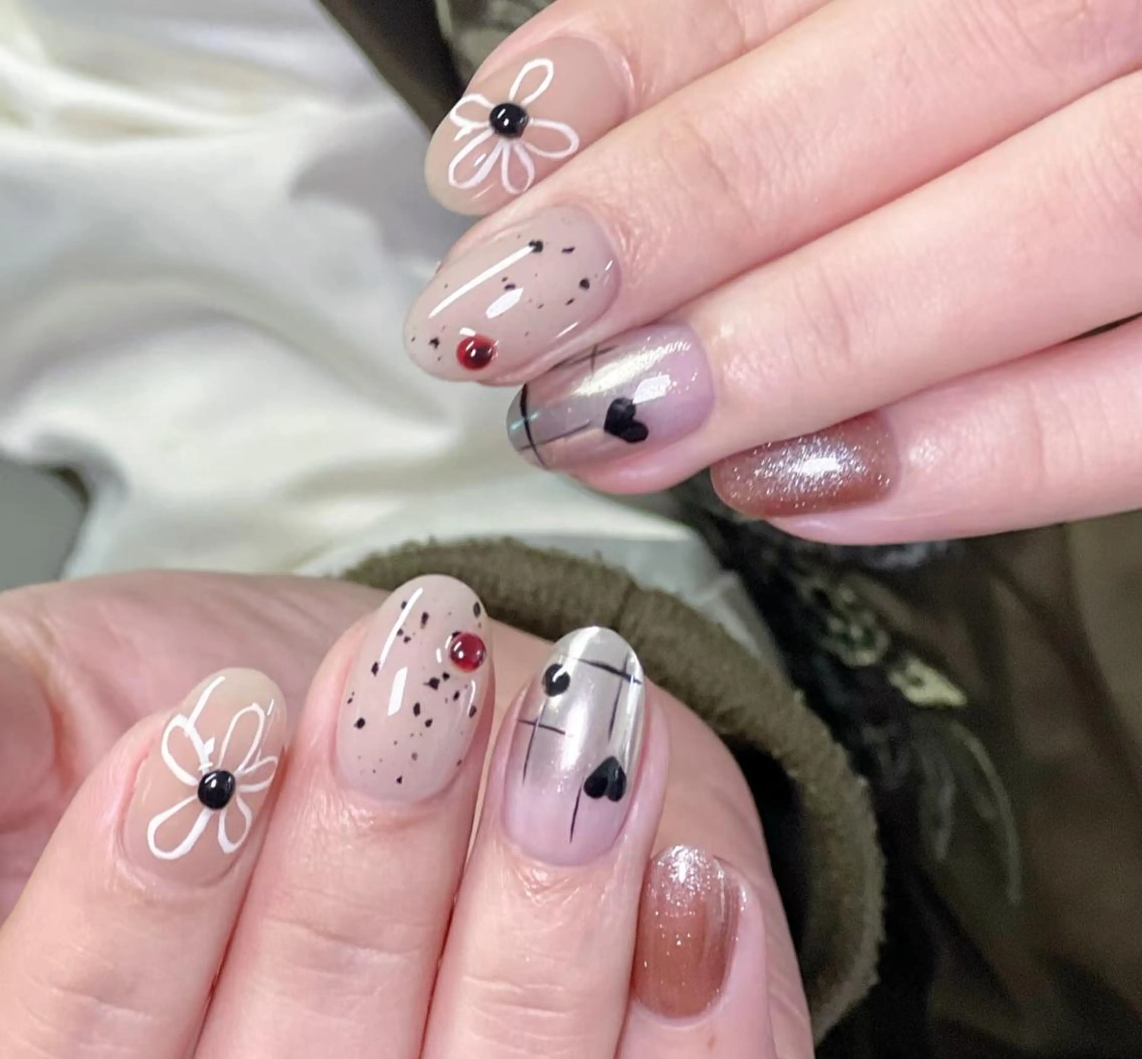 ネイル ハンドネイル By moonネイル 🌷ワンホン/韓国風のネイルデザイン