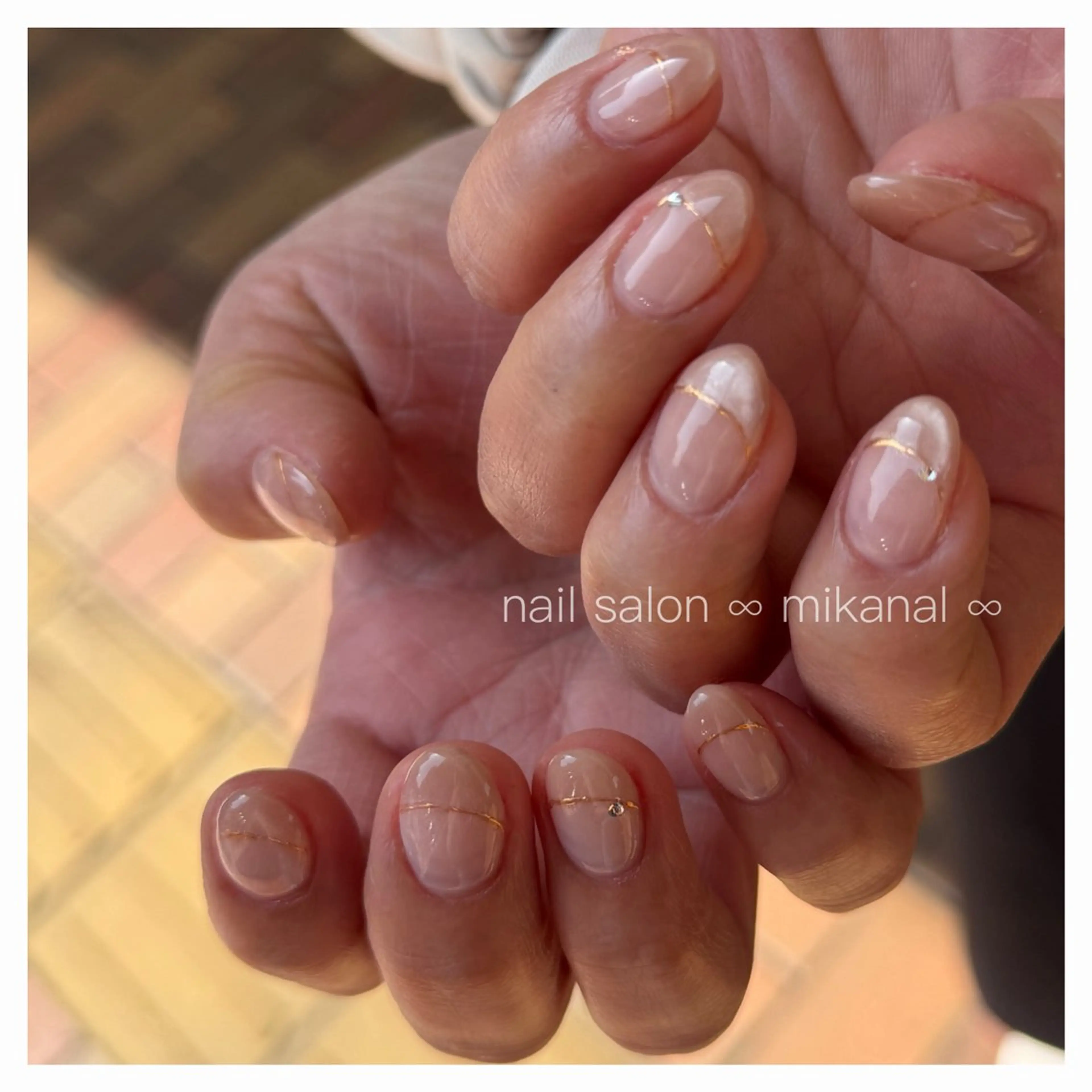 ネイル ハンドネイル nailsalon ∞ ﾐｶﾅﾙ ∞のネイルデザイン