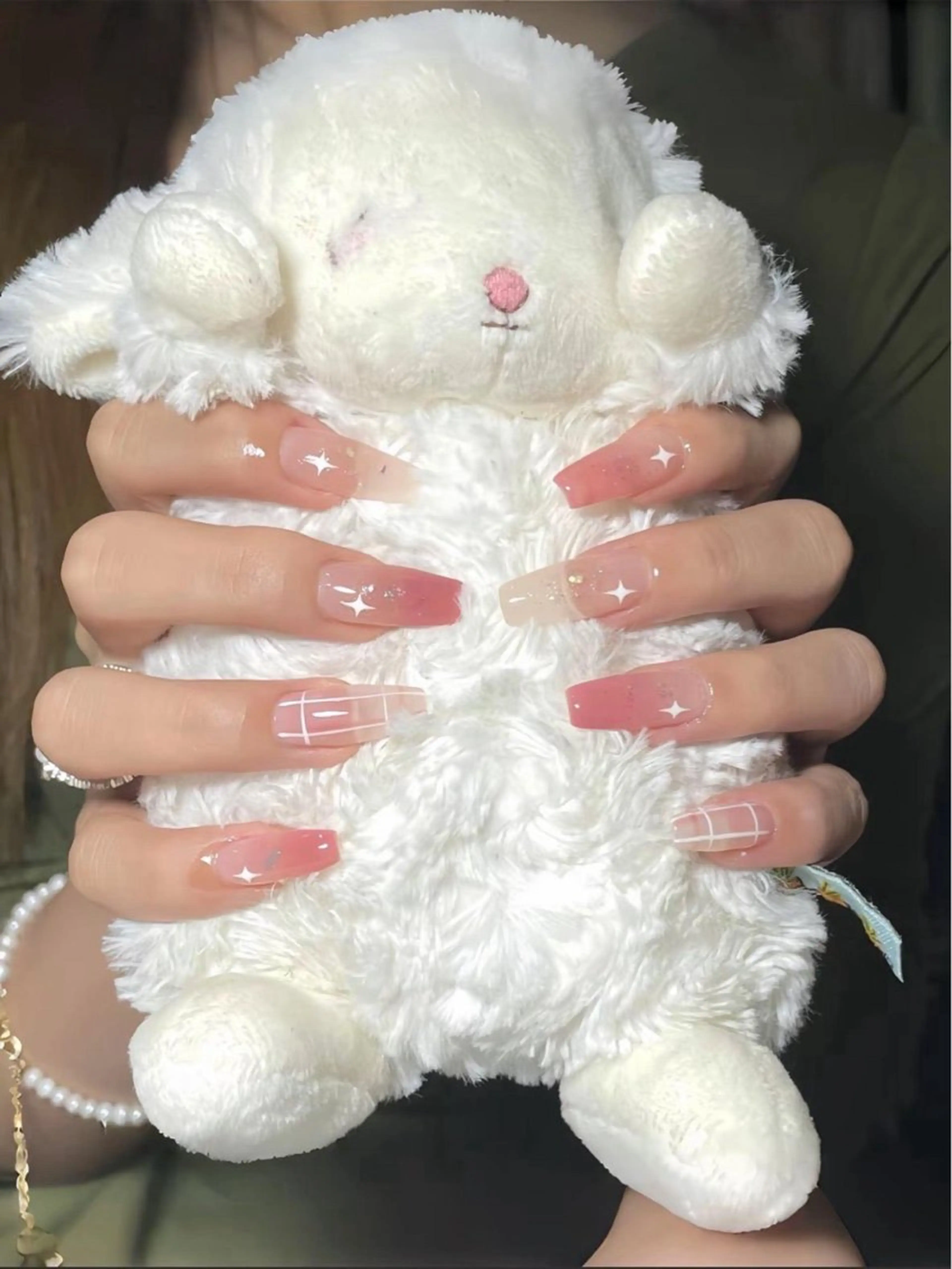 ネイル 韓国ネイル マグネットネイル ワンカラーネイル ネイルチップ Jenn Nail Salonのネイルデザイン