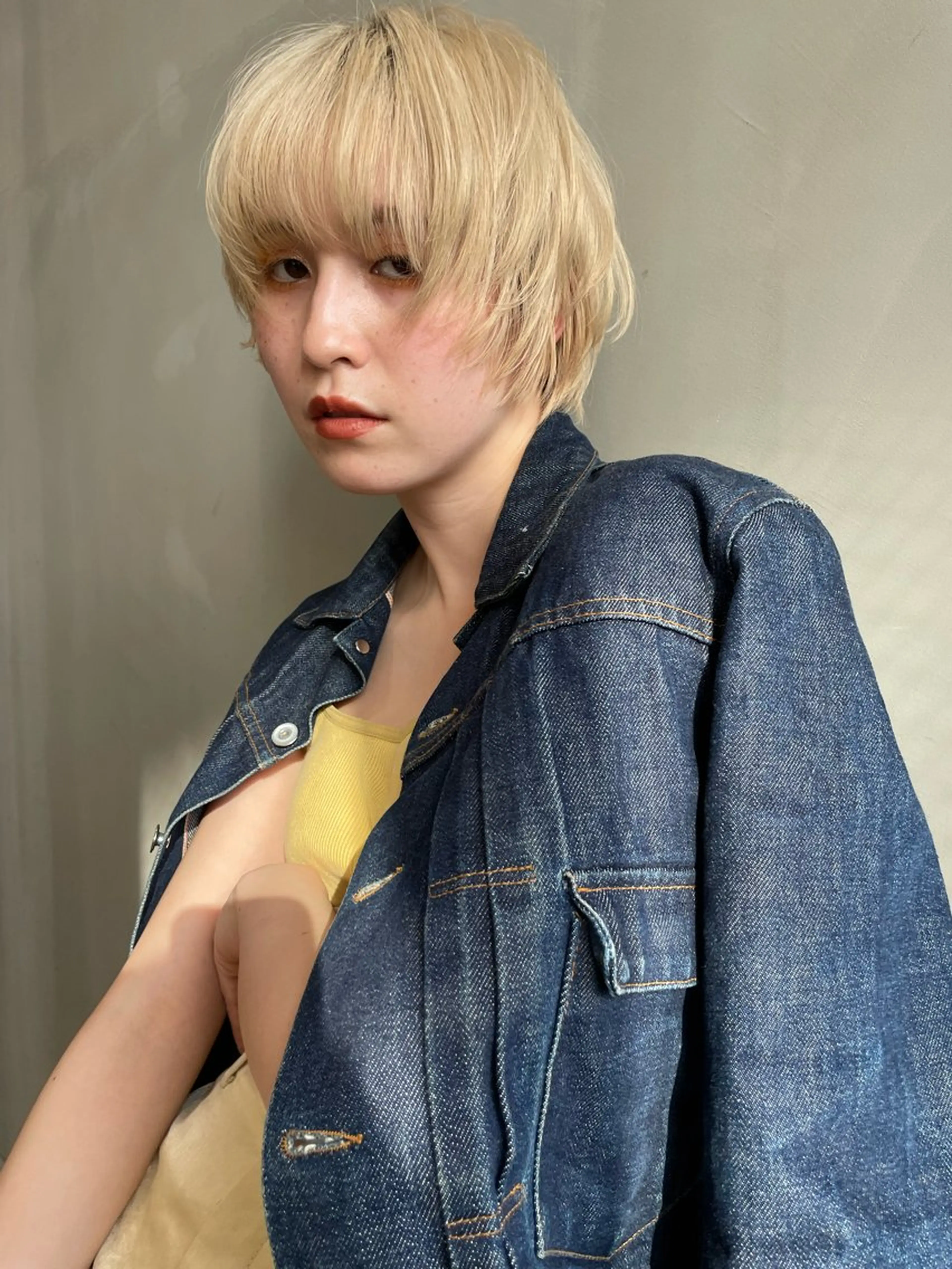 ショート カラー ショート/ボブ/ 心斎橋/宮脇美奈のヘアスタイル