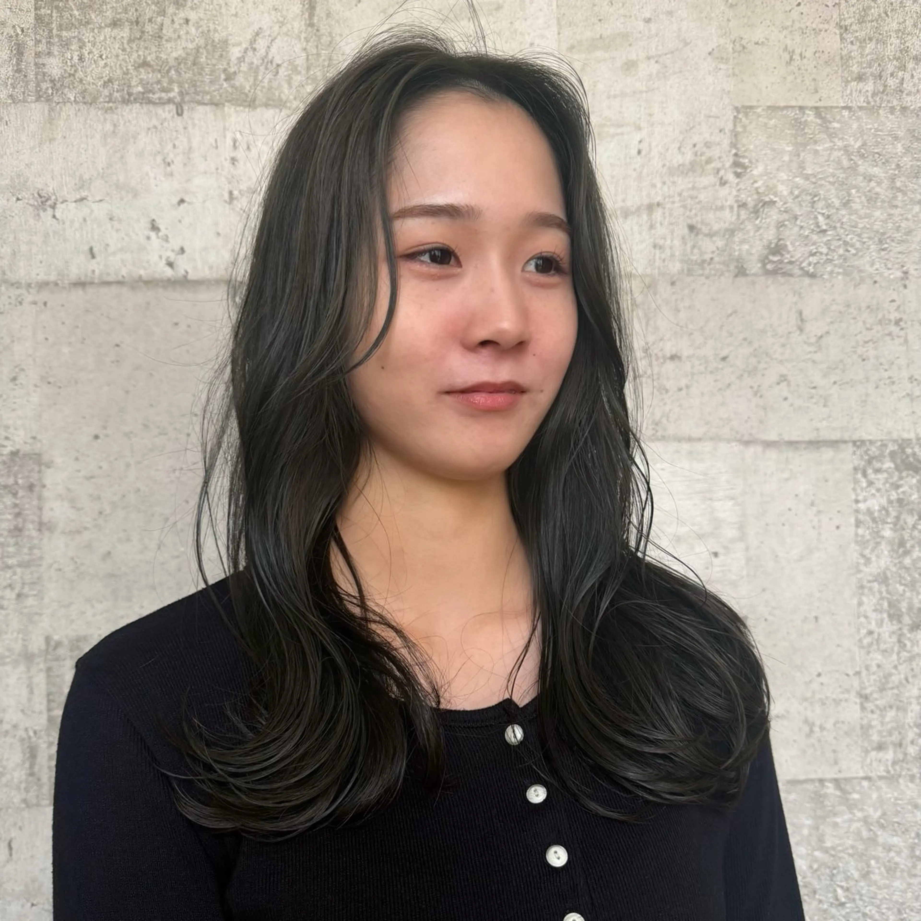 ミディアム カラー カット ヘアカラー トリートメント 🍒中川葵久美🍒 レイヤー/メンズのヘアスタイル