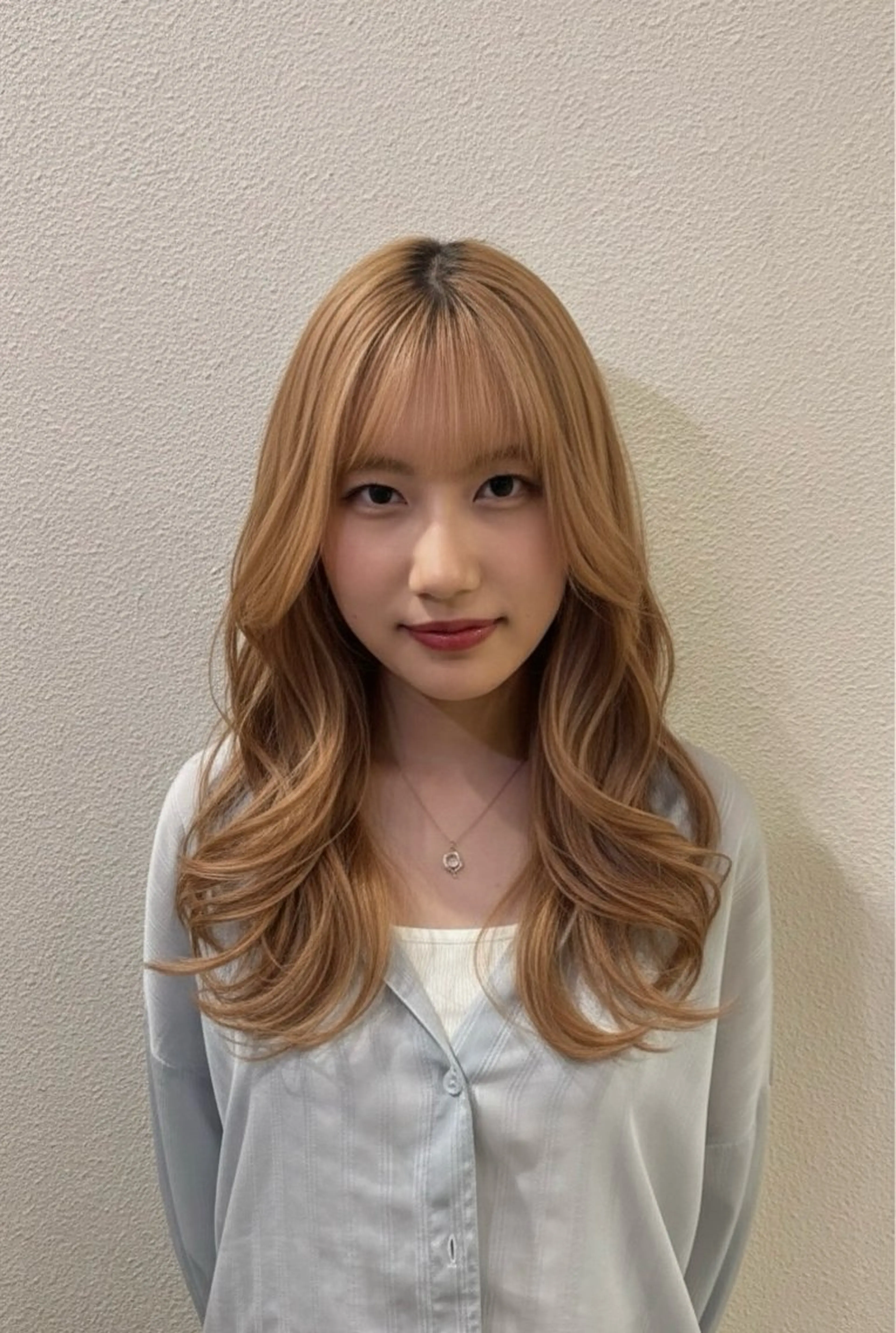 ロング カラー 奈那美🌸 韓国ヘア🌸透明感のヘアスタイル