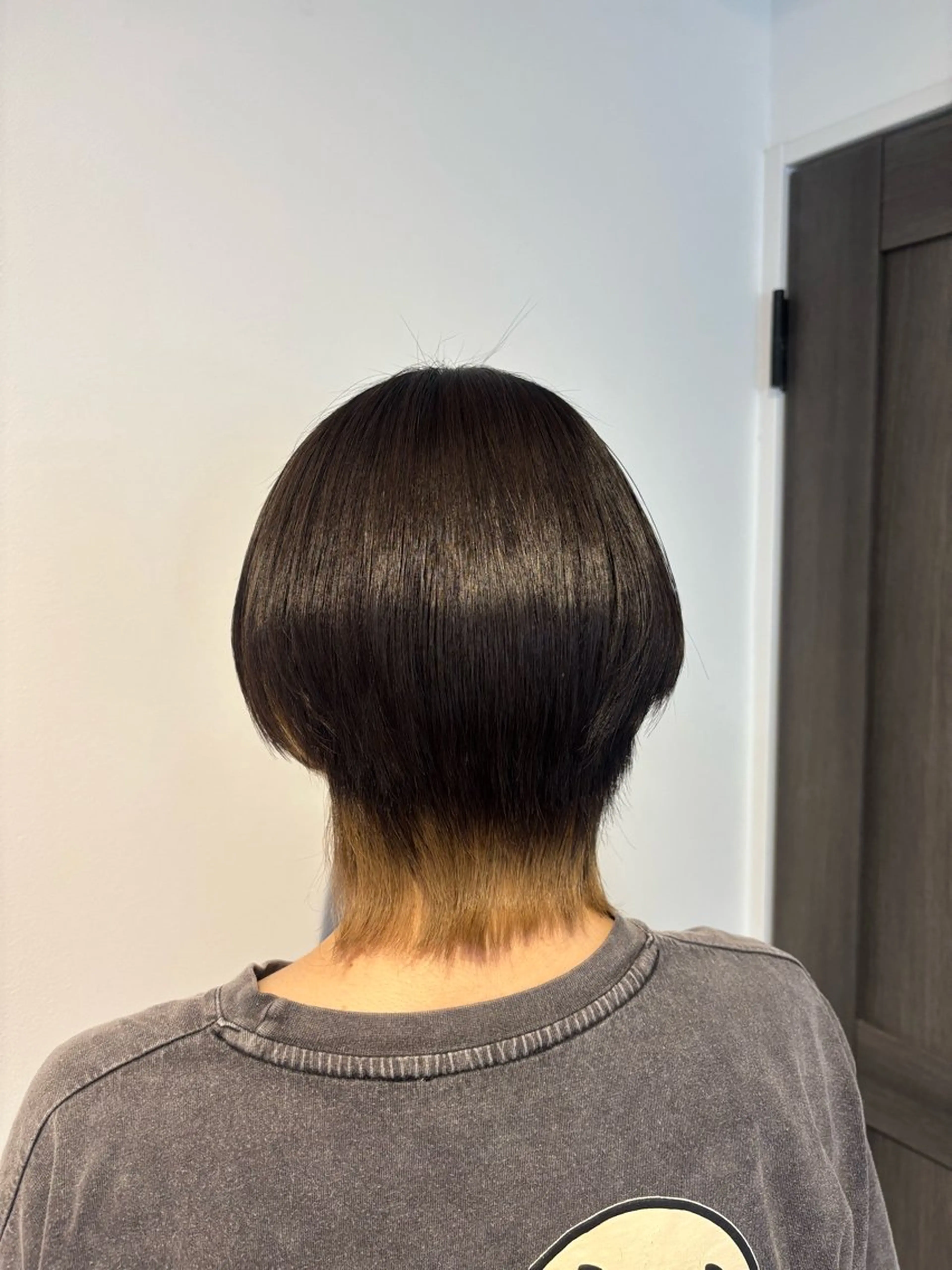 ショート ウルフカット カット 縮毛矯正 Nakano Noaのヘアスタイル