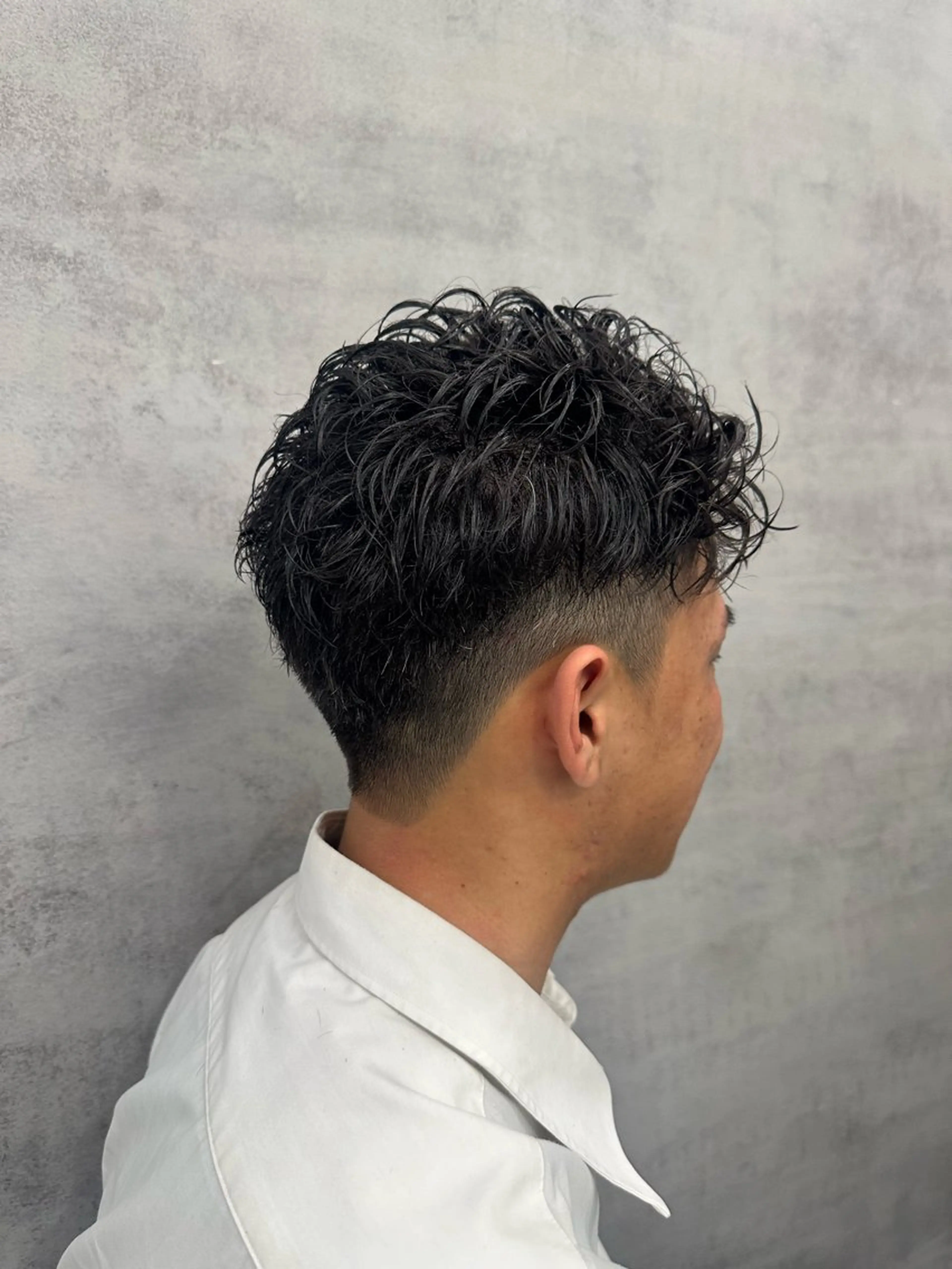 ショート パーマ ヘアアレンジ メンズ メンズヘア静岡 ✂︎Ryuheiのヘアスタイル