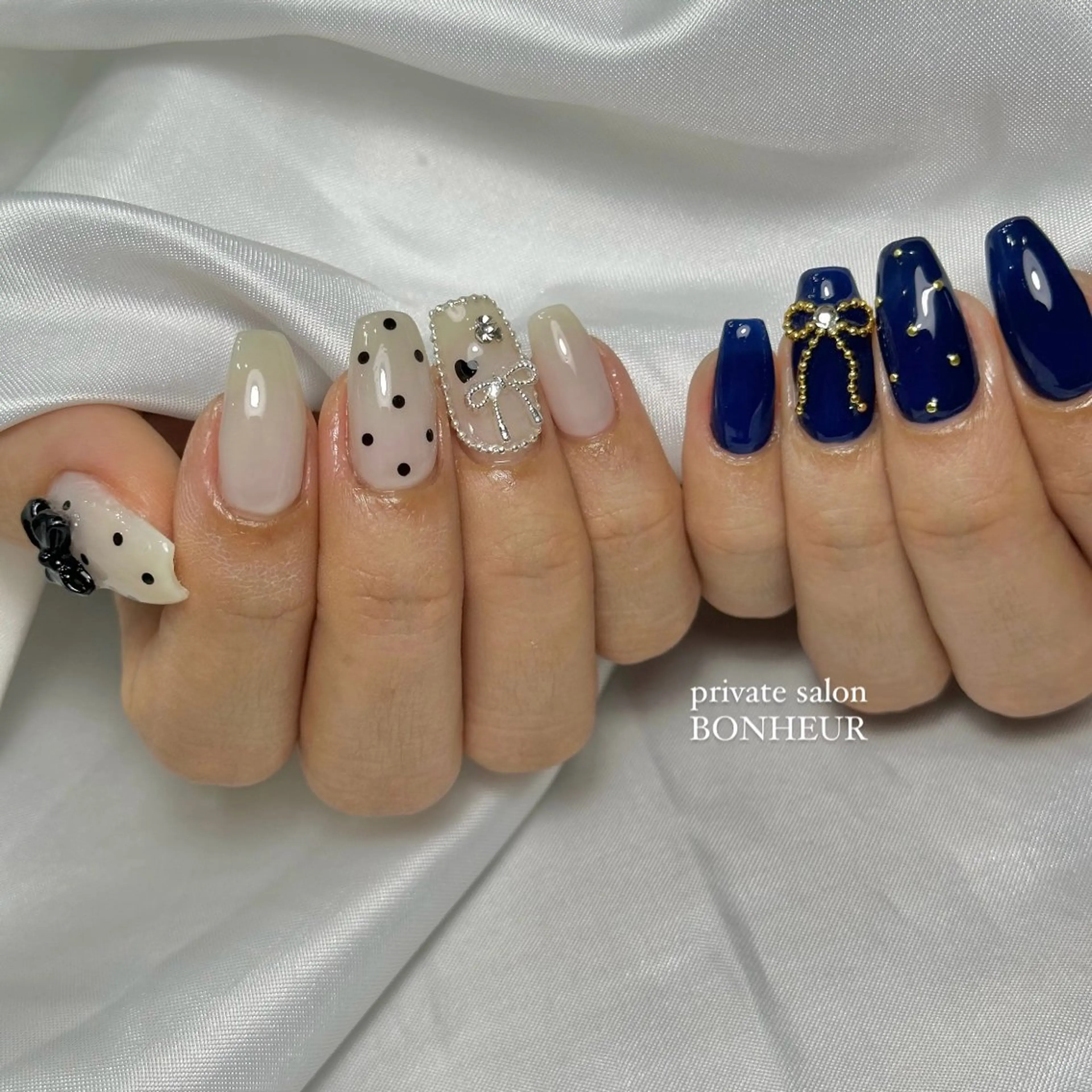 ネイル ハンドネイル BONHEUR Annaのネイルデザイン