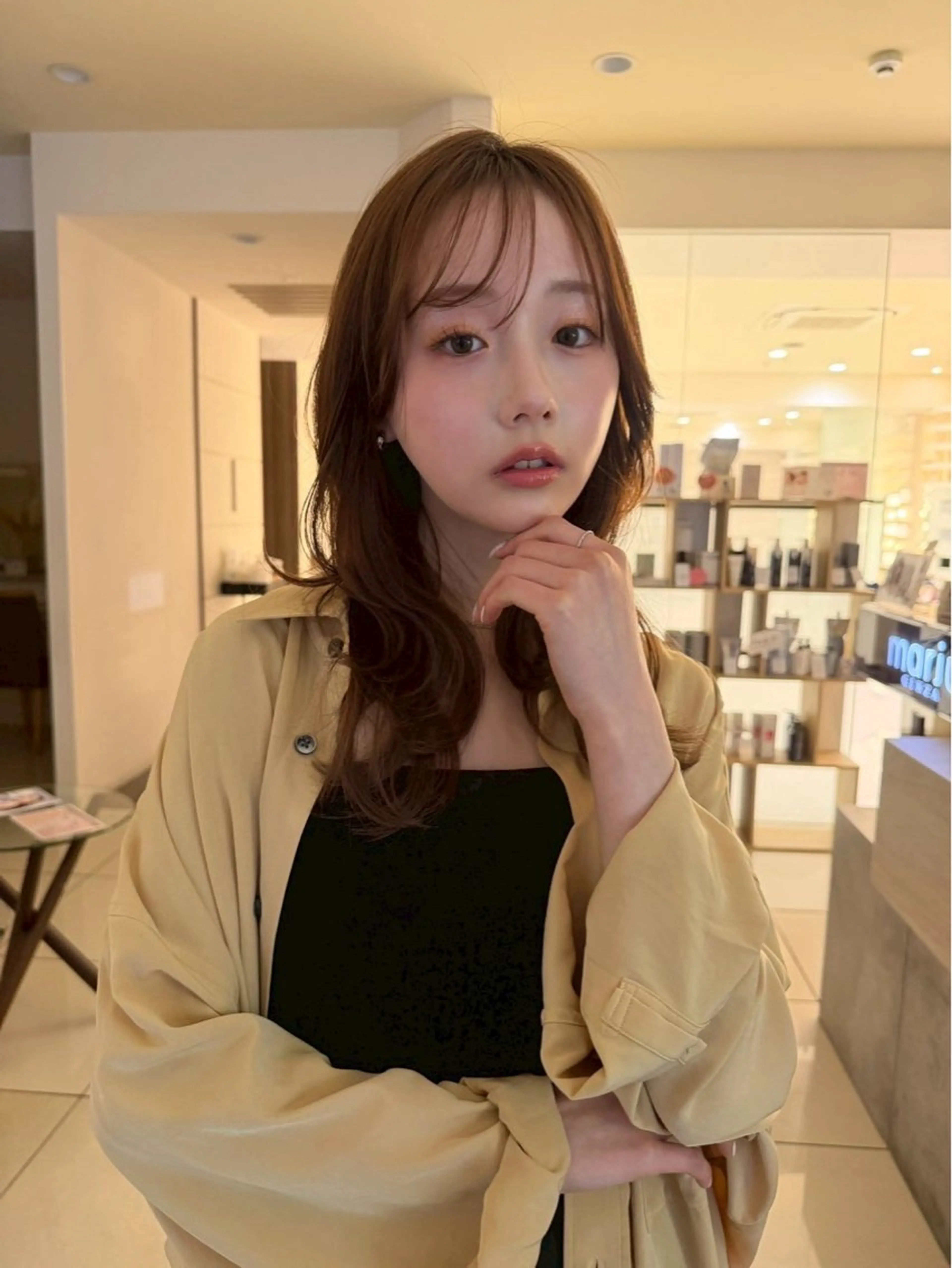 カラー ヘアカラー 艶髪／カラー／ 銀座／RINA🎀のヘアスタイル