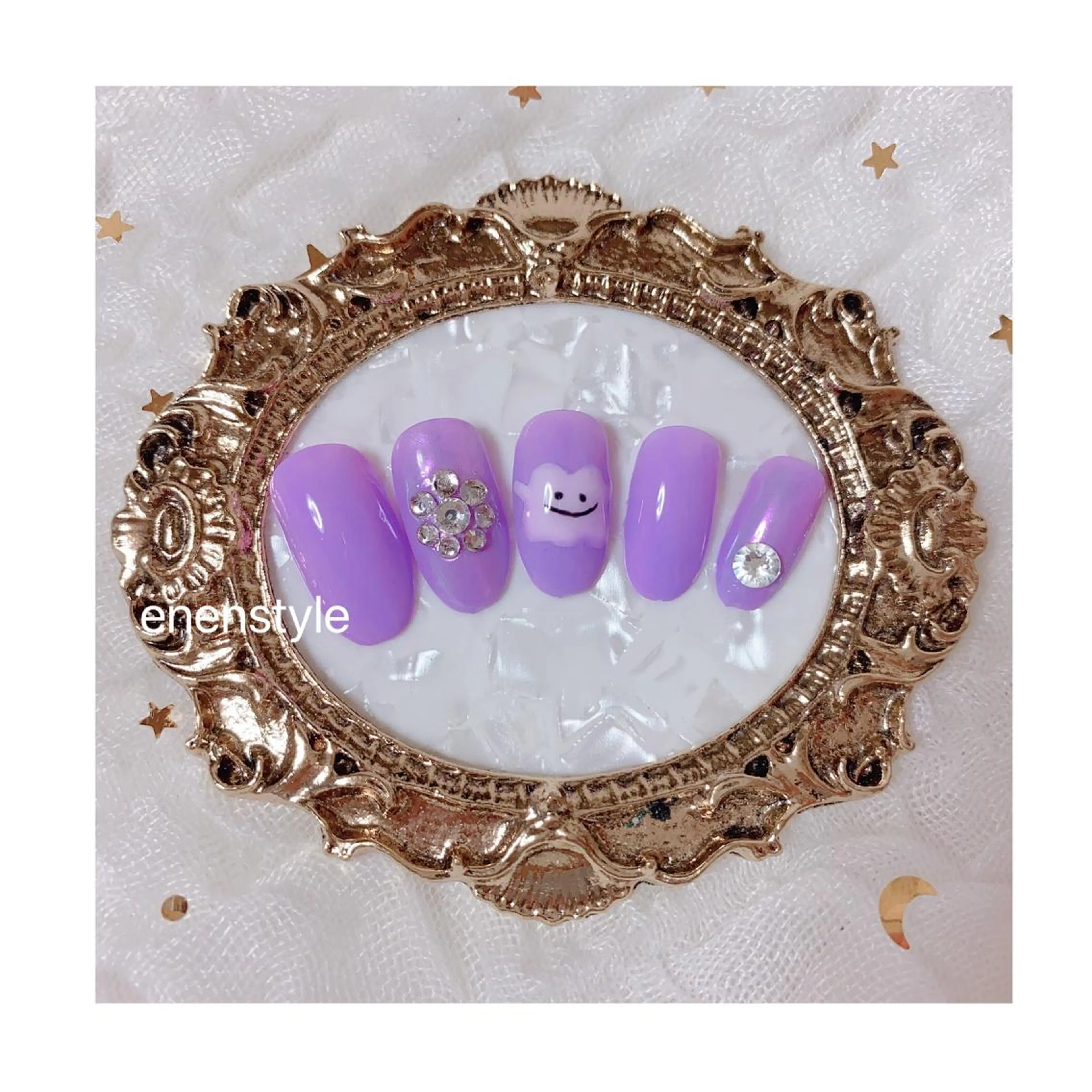 ショート ネイル アートネイル ジェルネイル 持ち込み ニュアンスネイル オフィスネイル 👑enen style👑のネイルデザイン