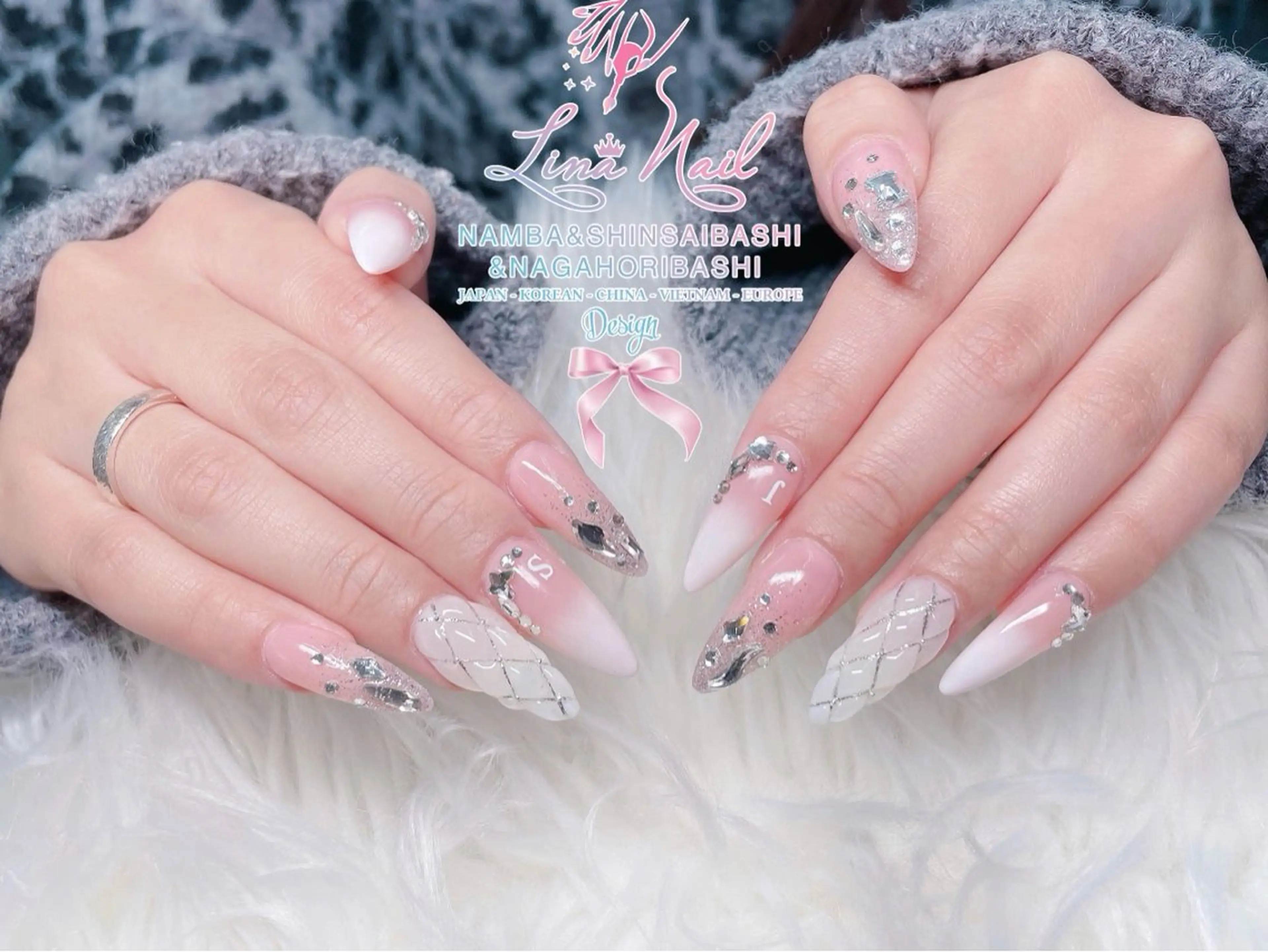 ネイル フットネイル ジェルネイル 持ち込み ネイルチップ ハンドネイル リナネイル 長堀橋店/東心斎橋店のネイルデザイン