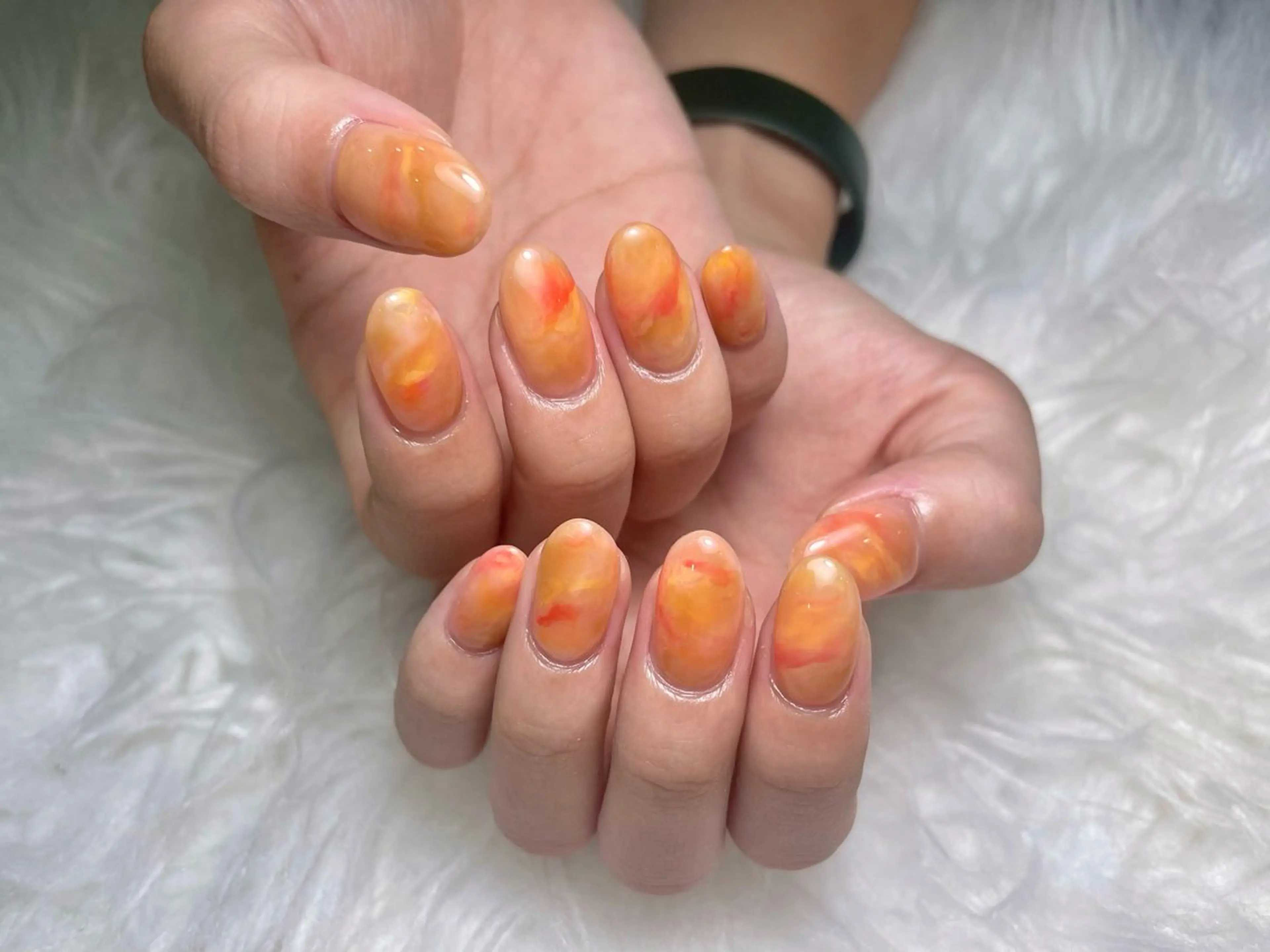 ネイル ニュアンスネイル Kaka Nailsのネイルデザイン