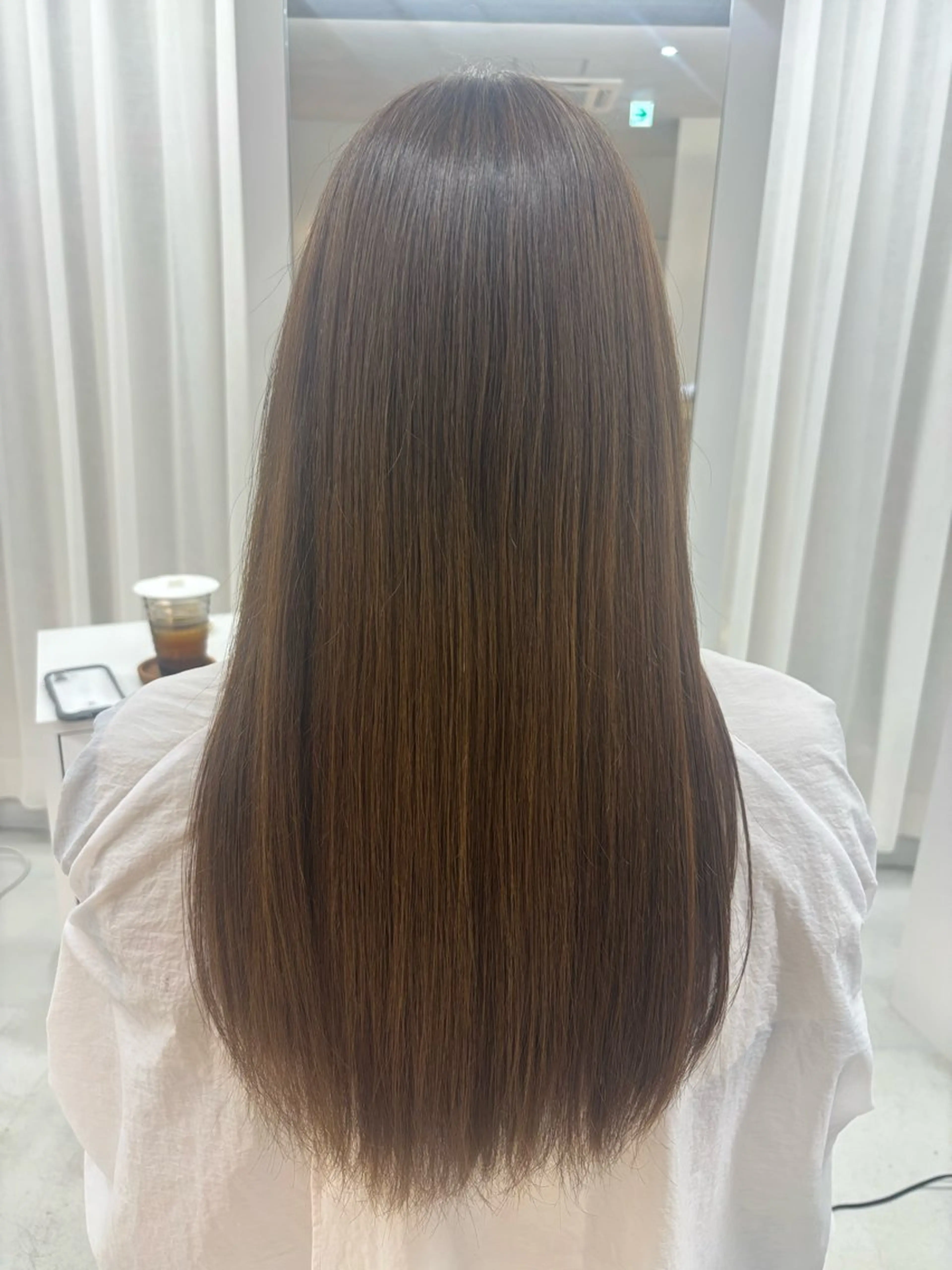 カラー 艶髪/ハイトーン/ 透明感/maayaのヘアスタイル