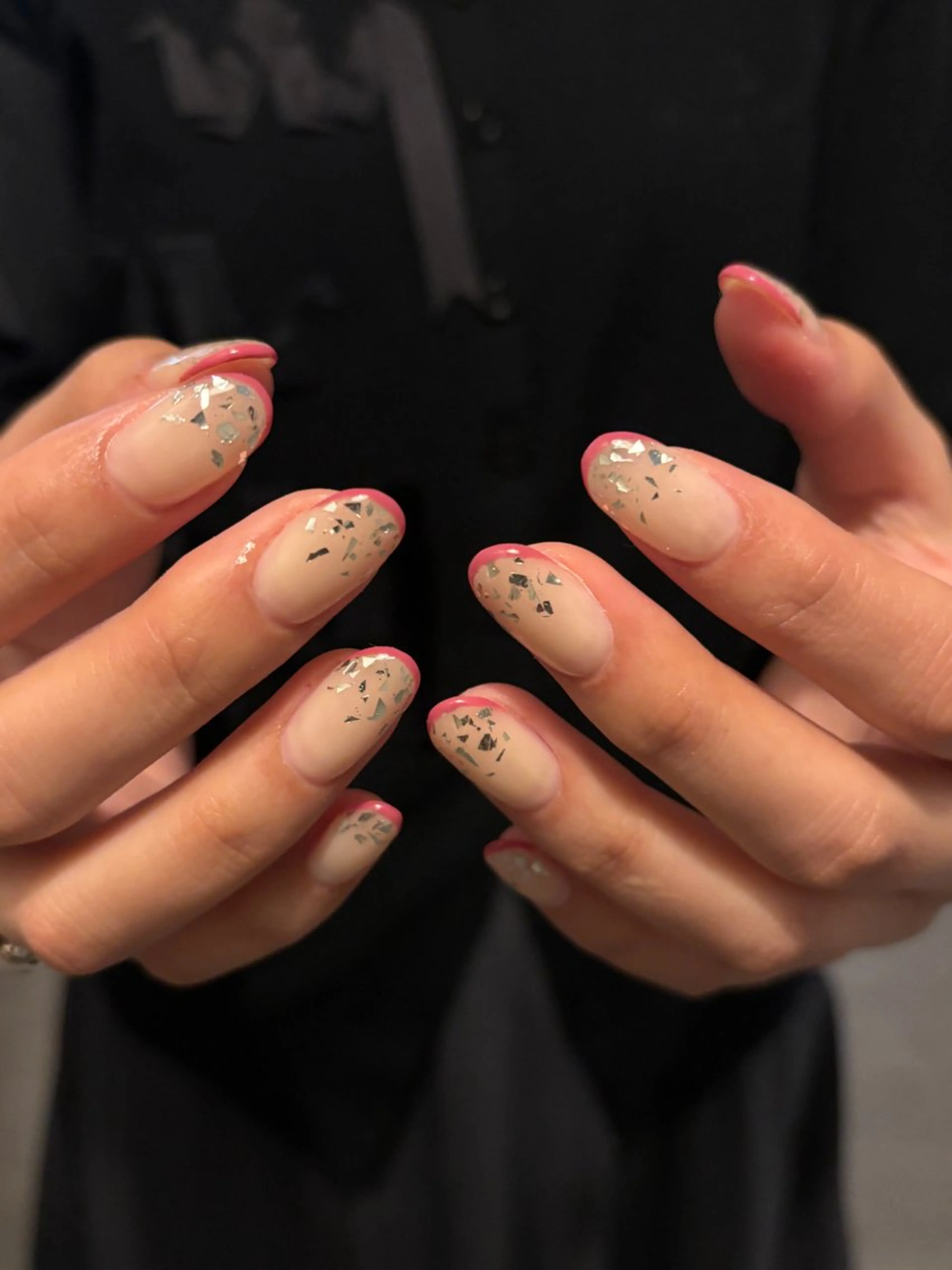 ネイル フレンチネイル ハンドネイル sister  mohawk所属・chika ／ nailのネイルデザイン