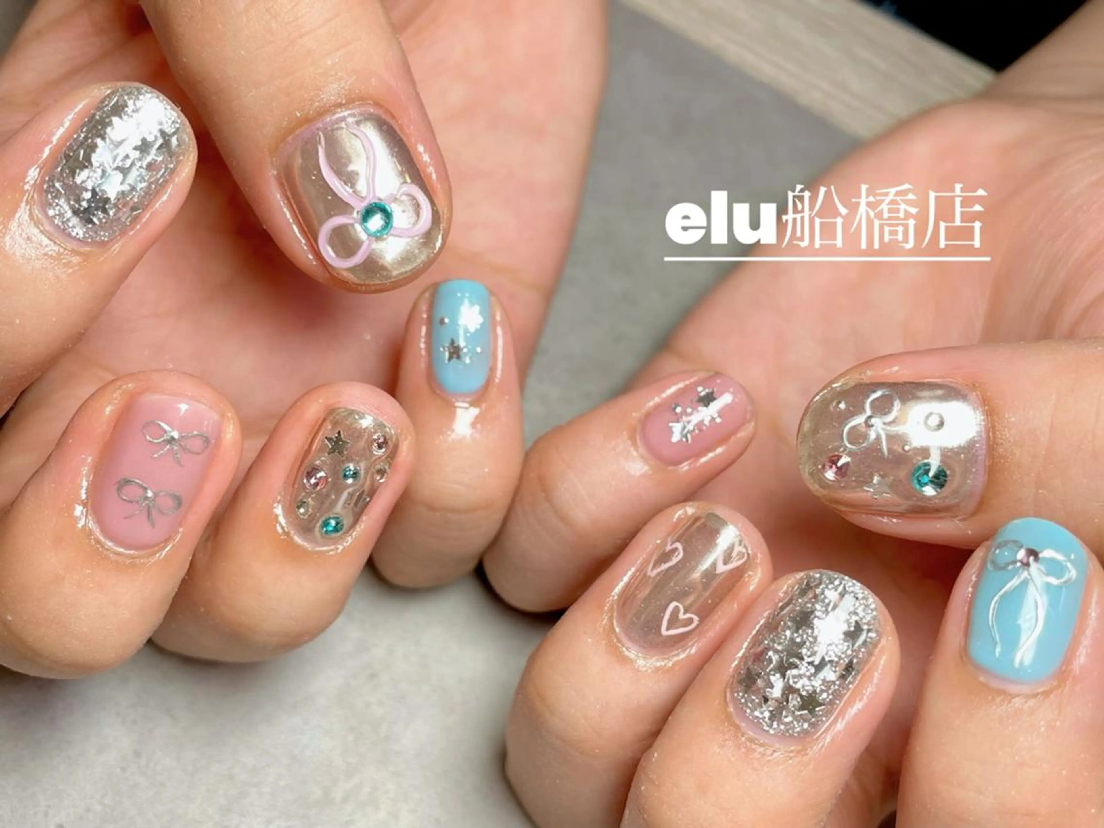ネイル elu ：nail＆eyeのネイルデザイン