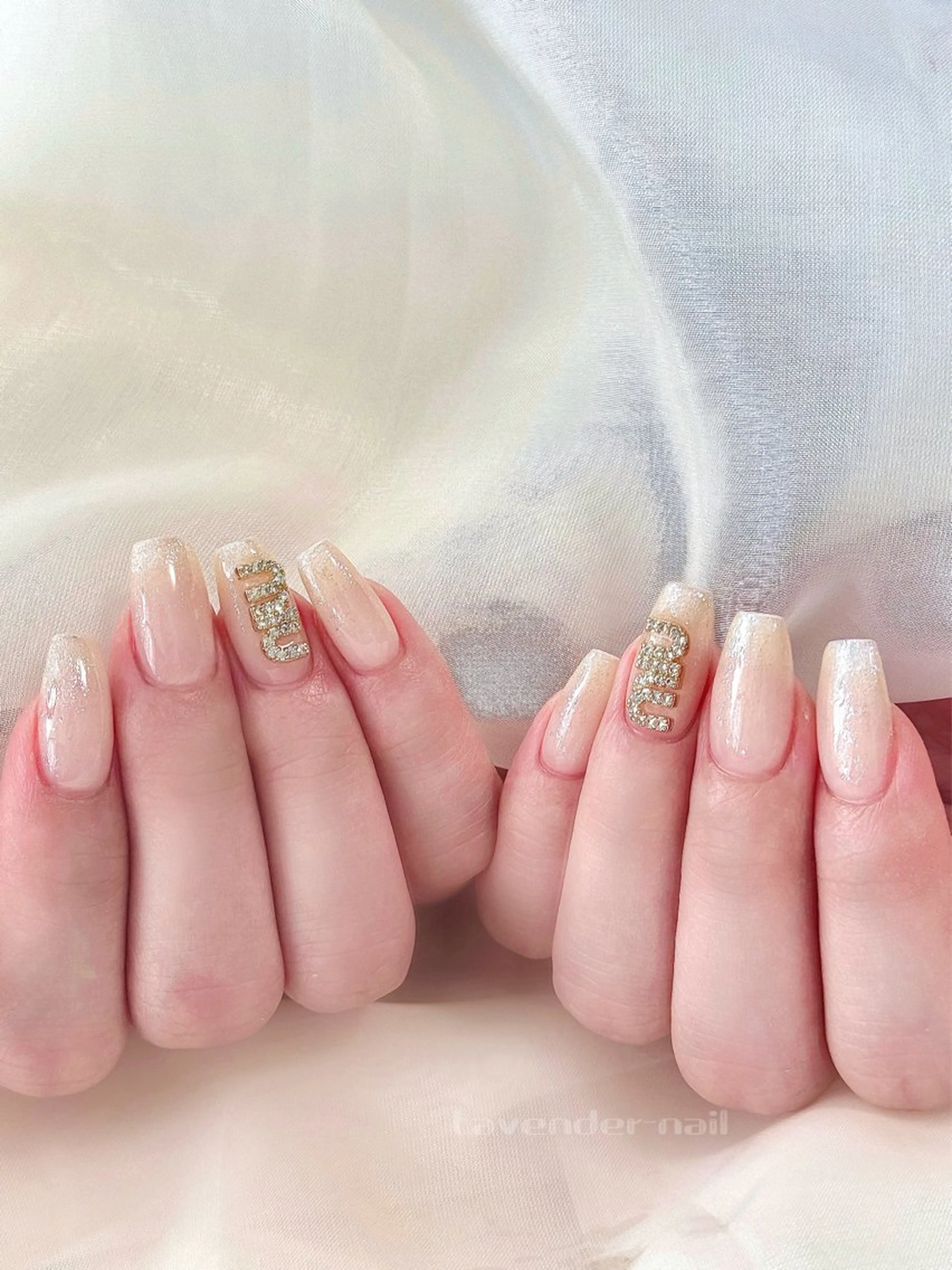 ネイル ハンドネイル Lavender nail·中島公園のネイルデザイン
