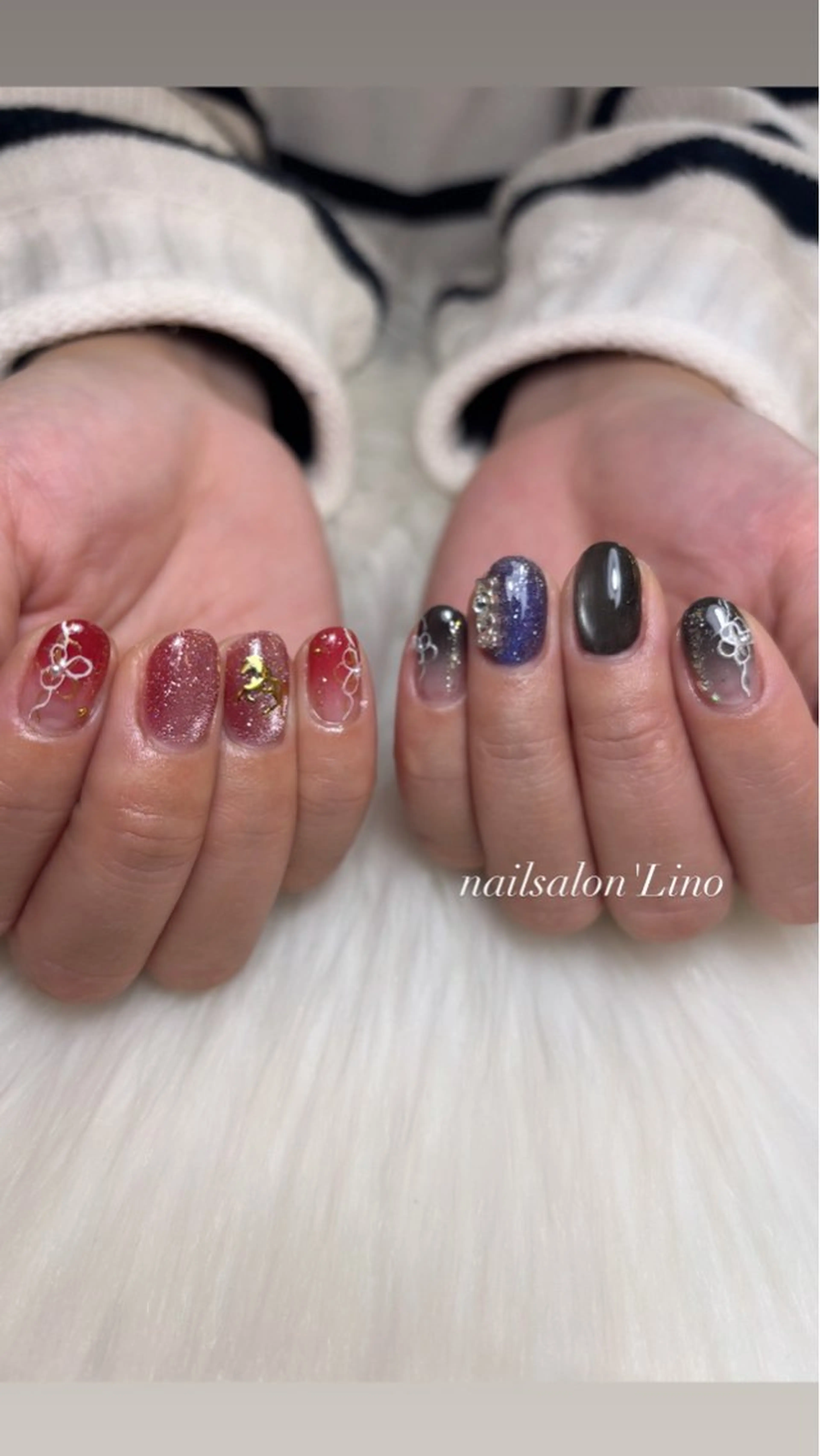 ネイル Lino𓂃⟡.· Chizuruのネイルデザイン
