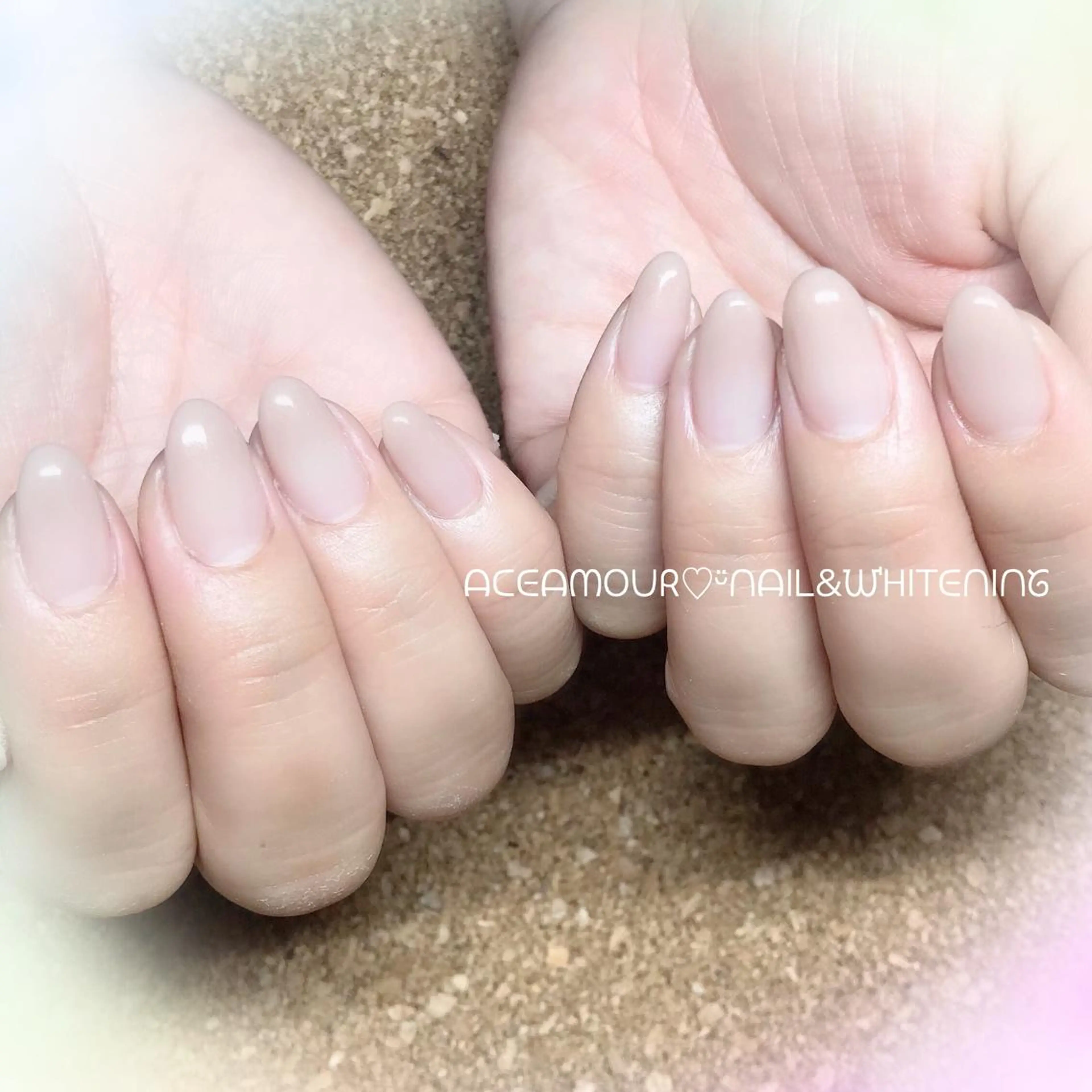 ネイル ネイル/耳つぼ /新ホワイトニングのネイルデザイン