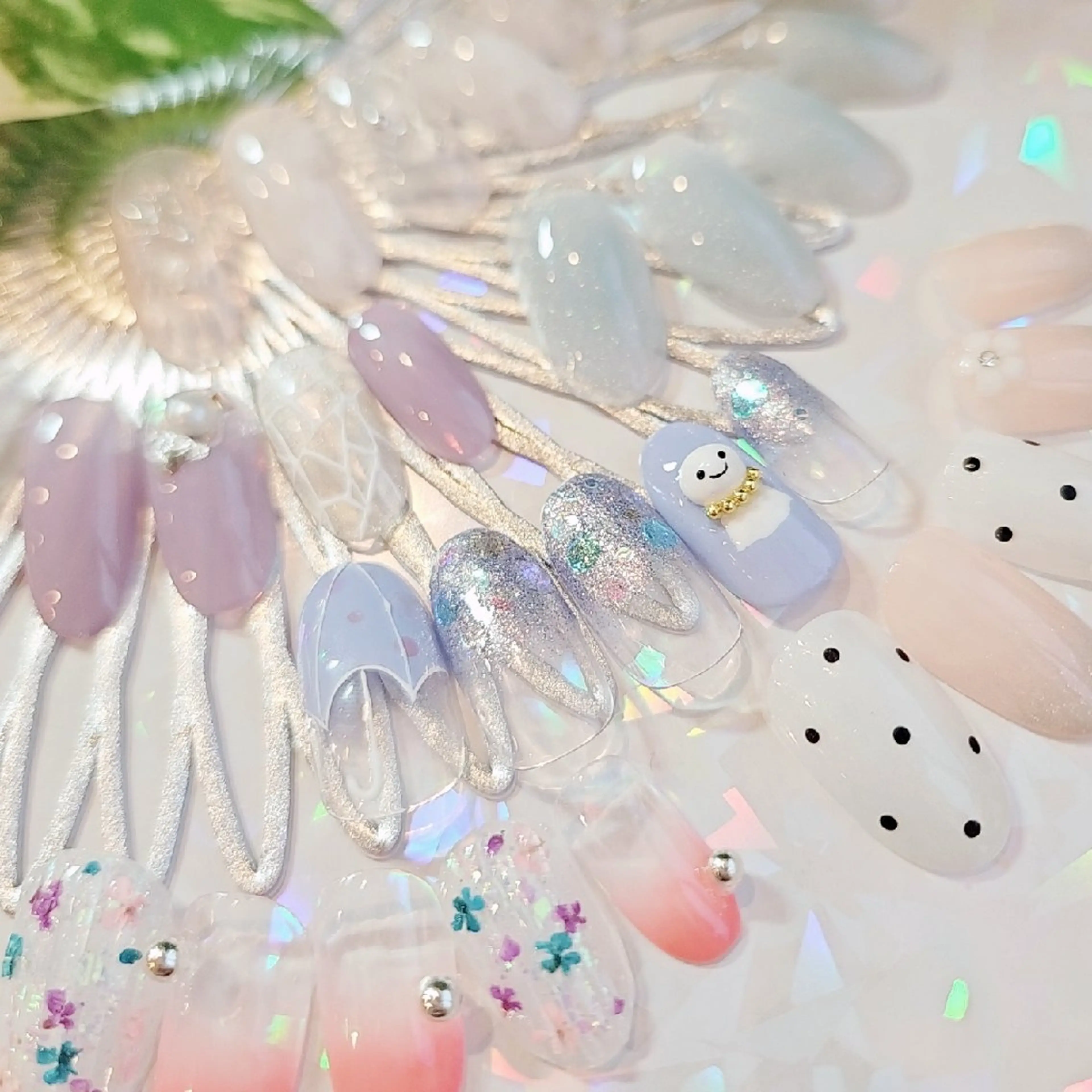 ネイル ハンドネイル Nailsalon  Wisteriaのネイルデザイン