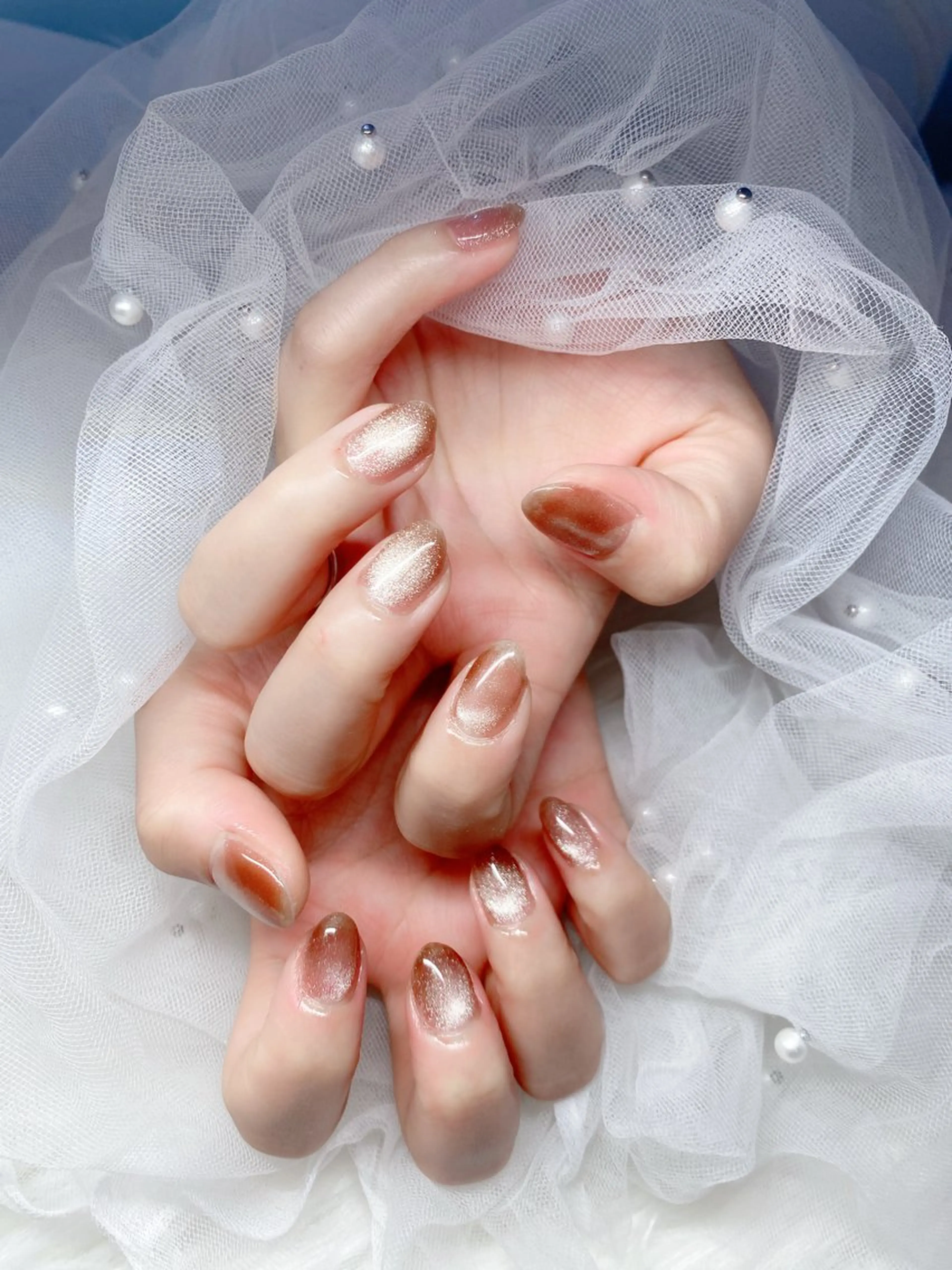 ネイル マグネットネイル ハンドネイル Yudia tamakiのネイルデザイン