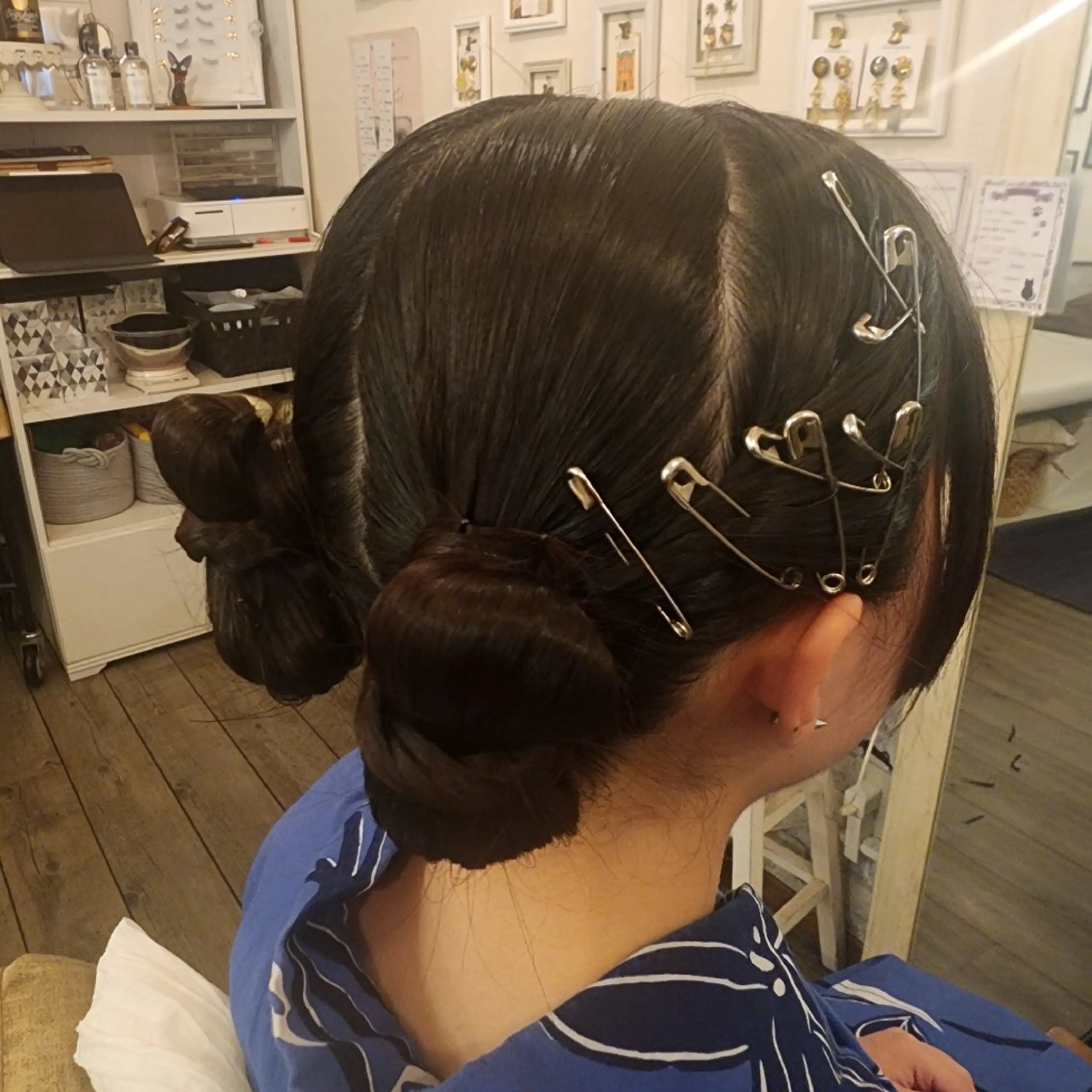 ヘアアレンジ お団子ヘア ESTELA... OHARA のヘアスタイル
