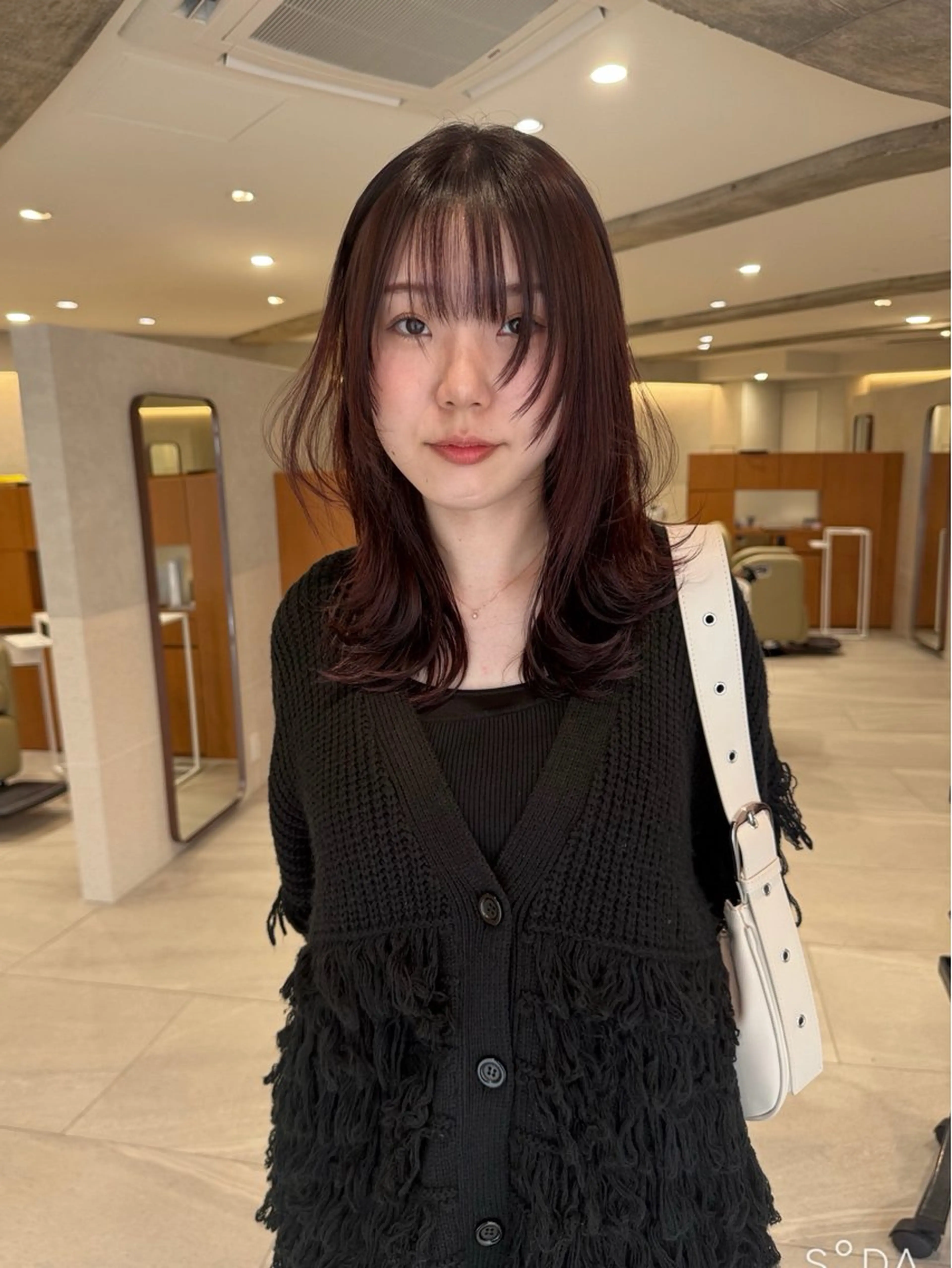 セミロング カラー カット ヘアカラー トリートメント kakeru/ボブ パーマ/レイヤーのヘアスタイル