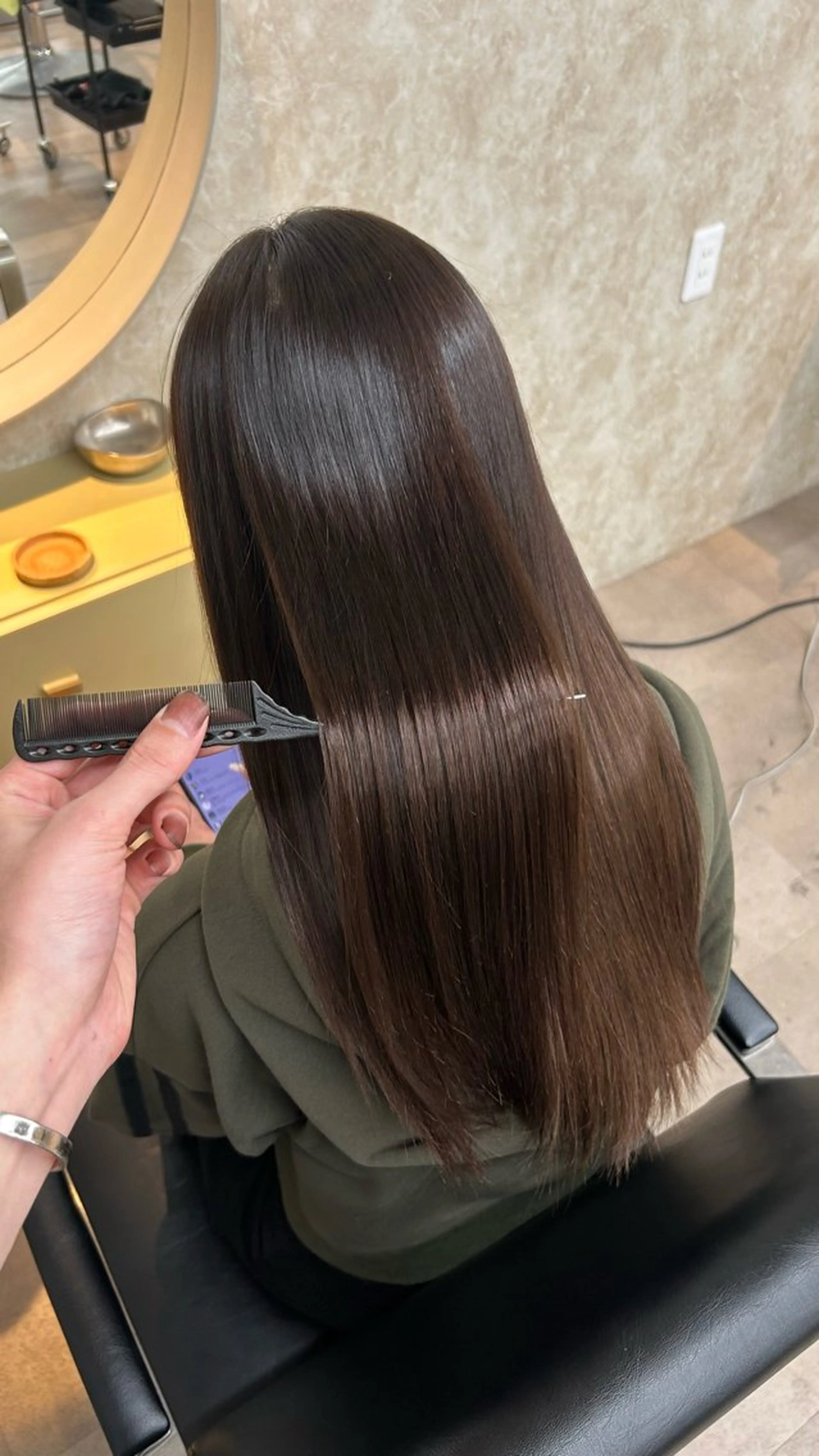 【特別価格】カット+酸性縮毛矯正＋トリートメント✨の写真