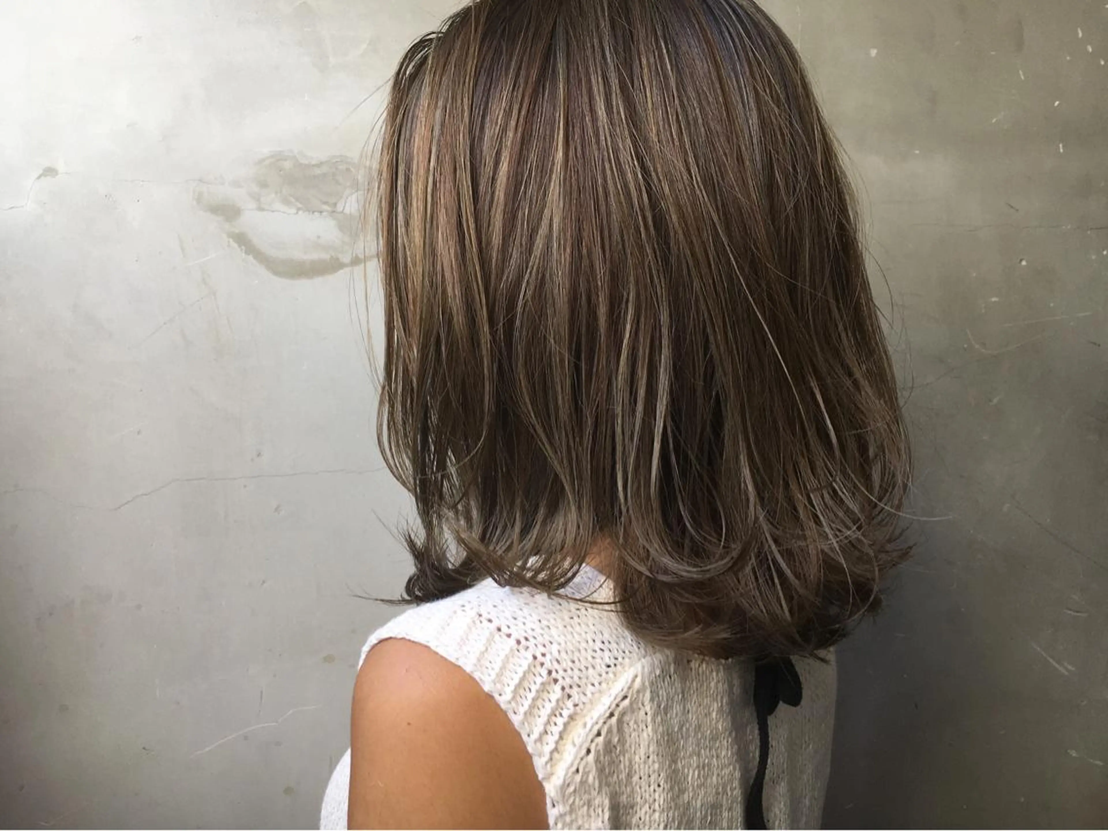 ミディアム カラー カット ヘアカラー トリートメント 牛山 静香のマツエク・マツパデザイン