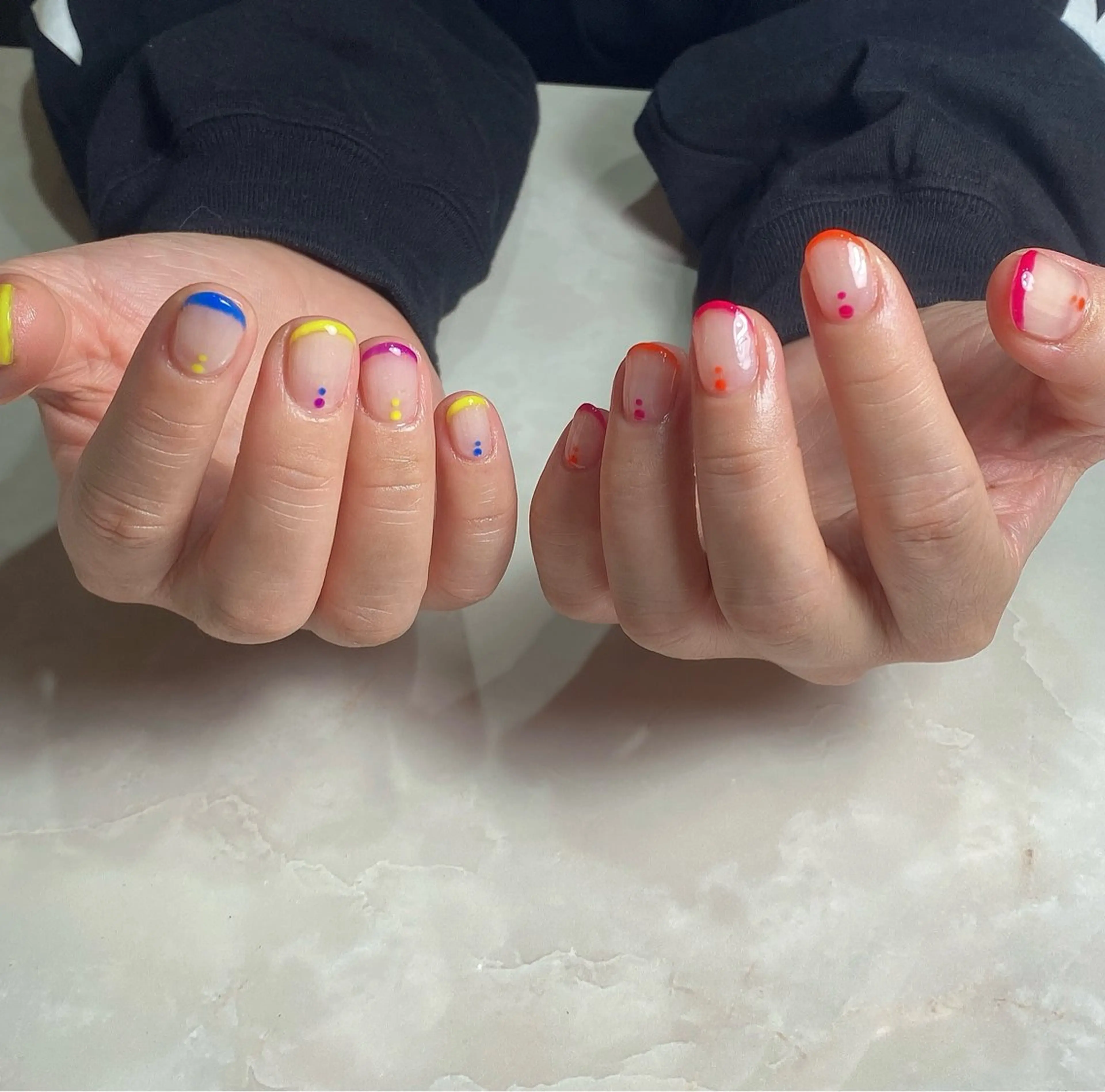 ネイル シンプルネイル ｉｎｇ .のネイルデザイン