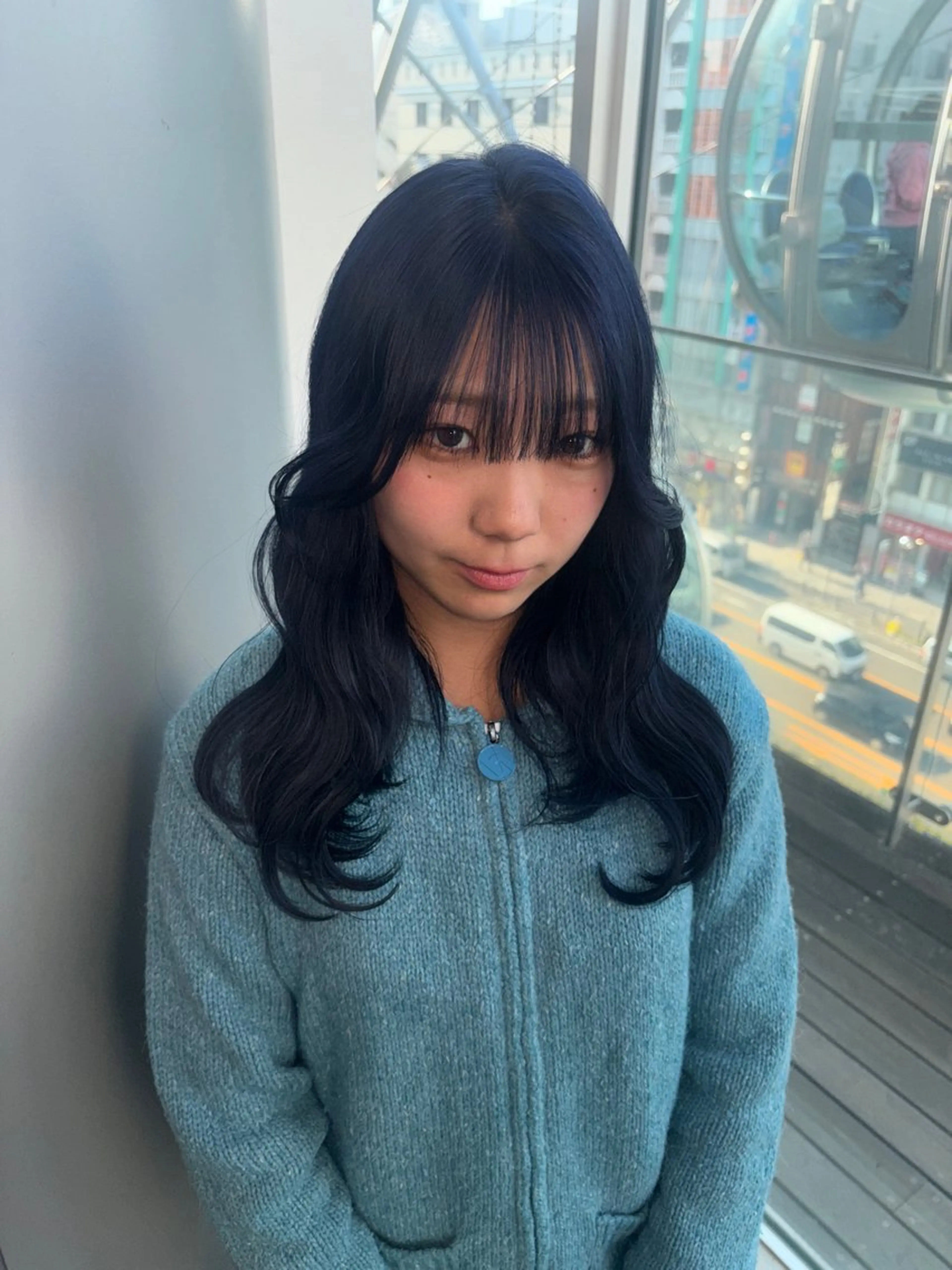 ロング カラー ヘアアレンジ ヘアカラー トリートメント ハッシュカット/ ミルクティー/ みうのヘアスタイル