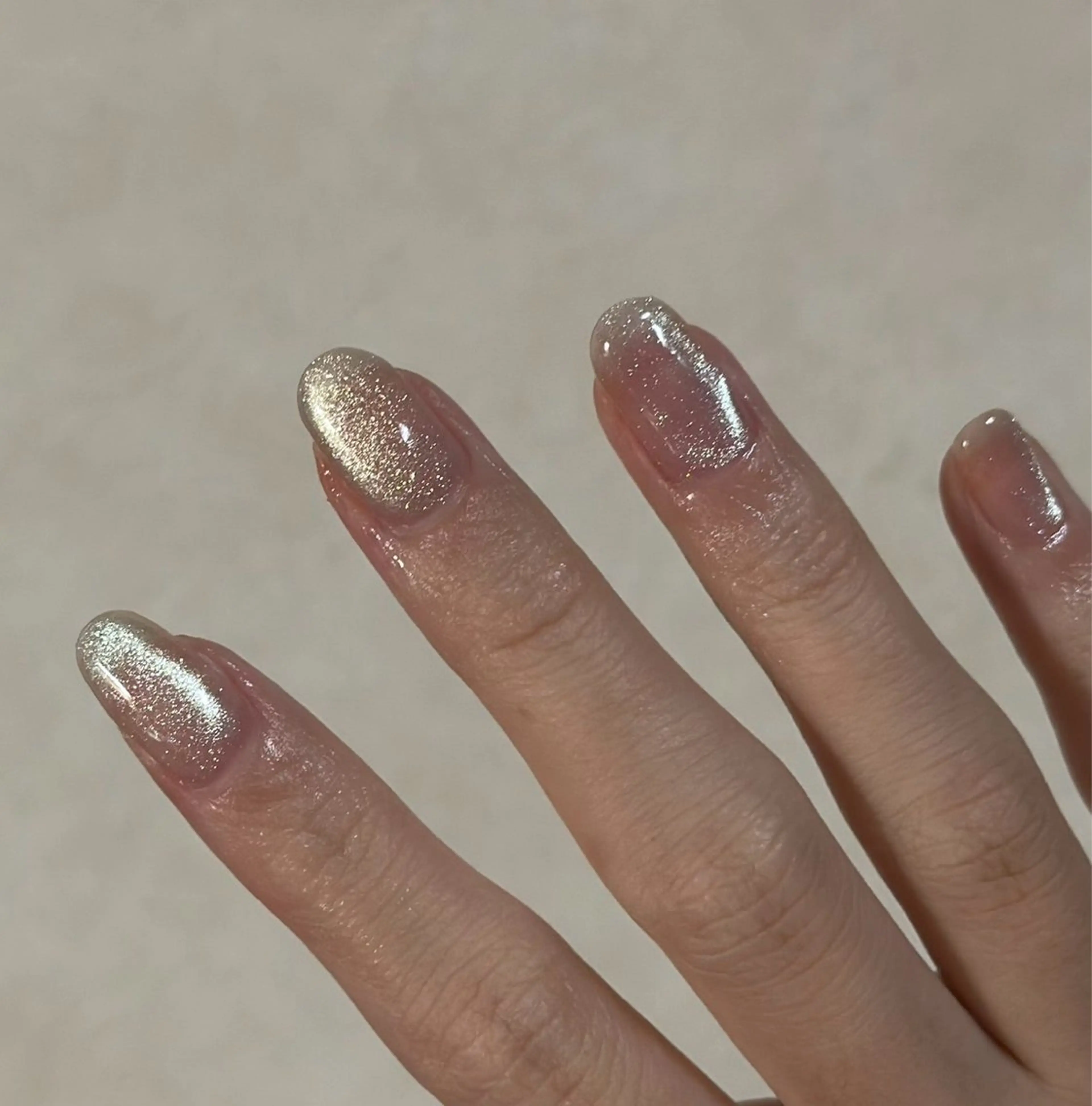 ネイル キラキラネイル マグネットネイル 🌷 kuuのネイルデザイン