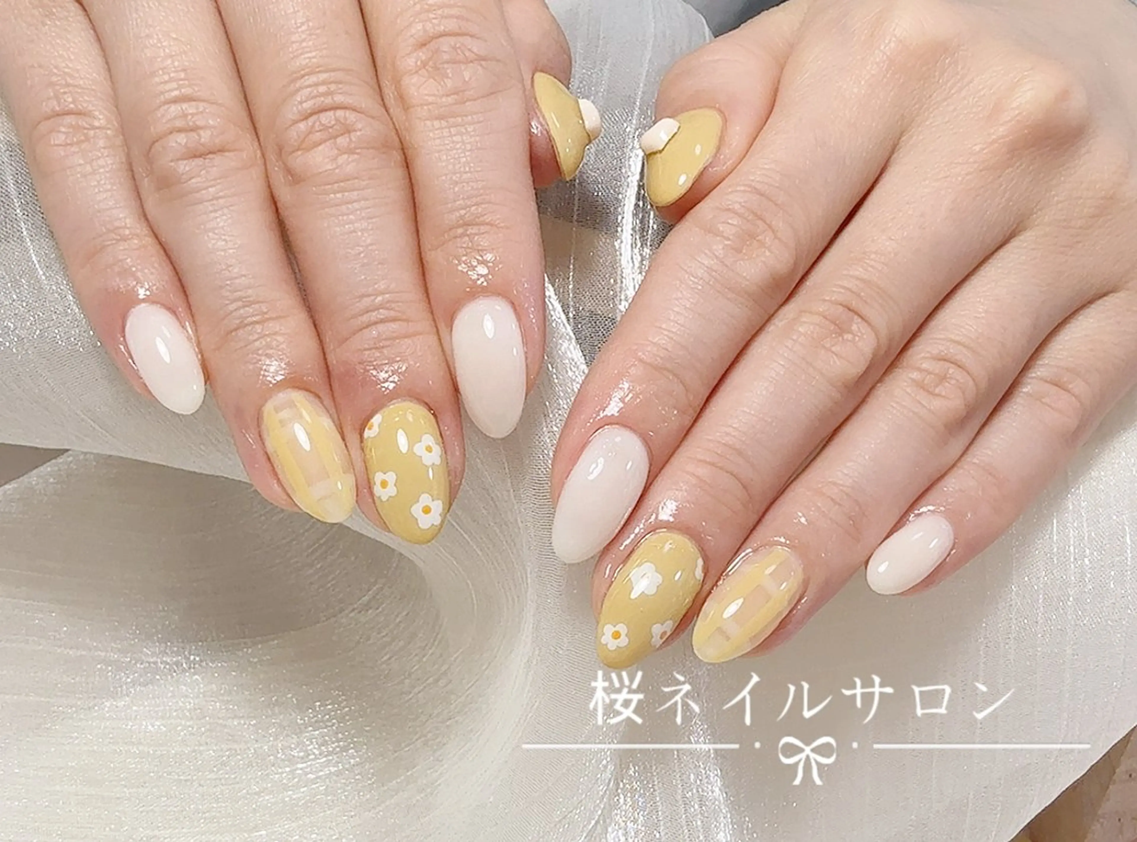 ネイル ハンドネイル 桜 ネイルのネイルデザイン