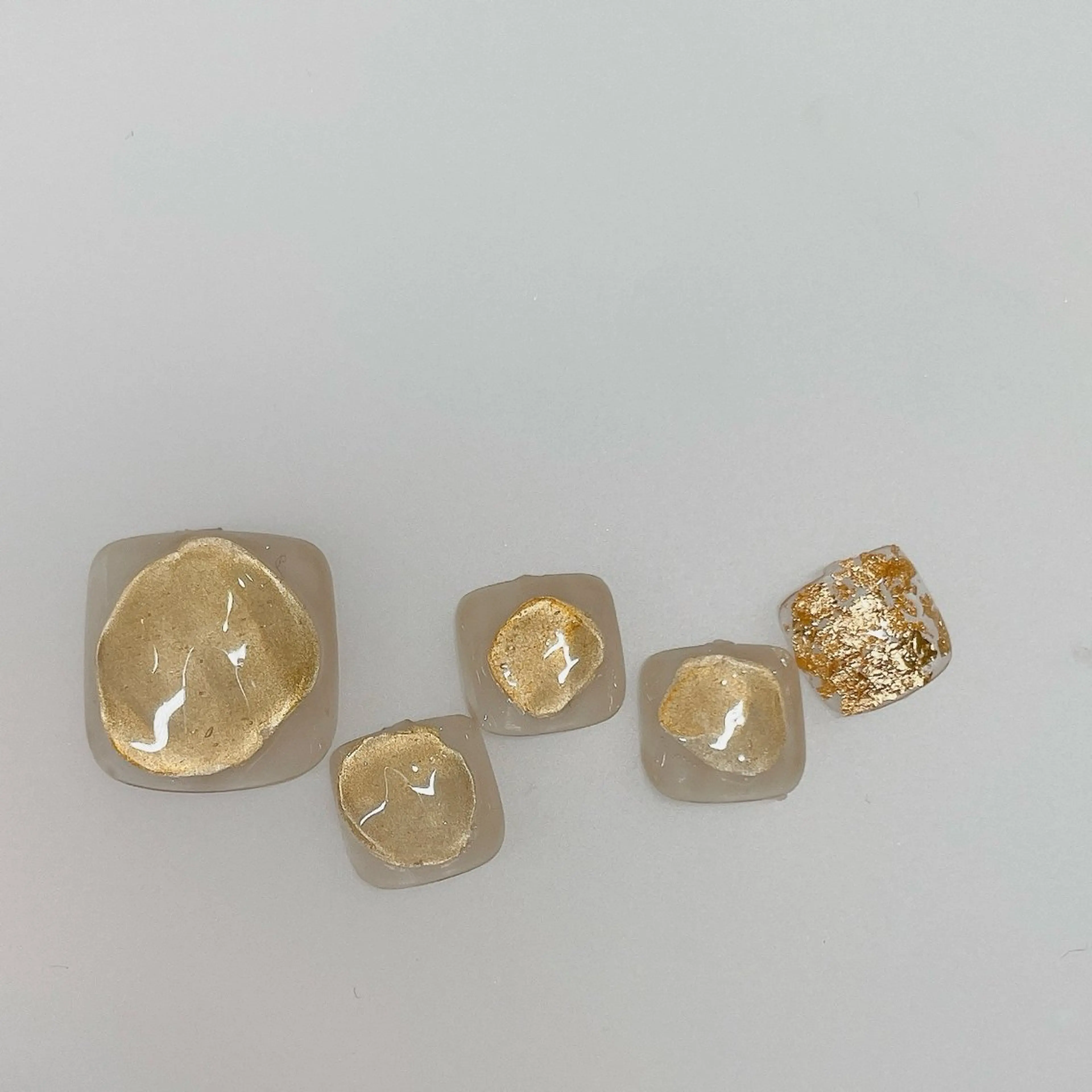 ネイル フットネイル A85G ayakoのネイルデザイン