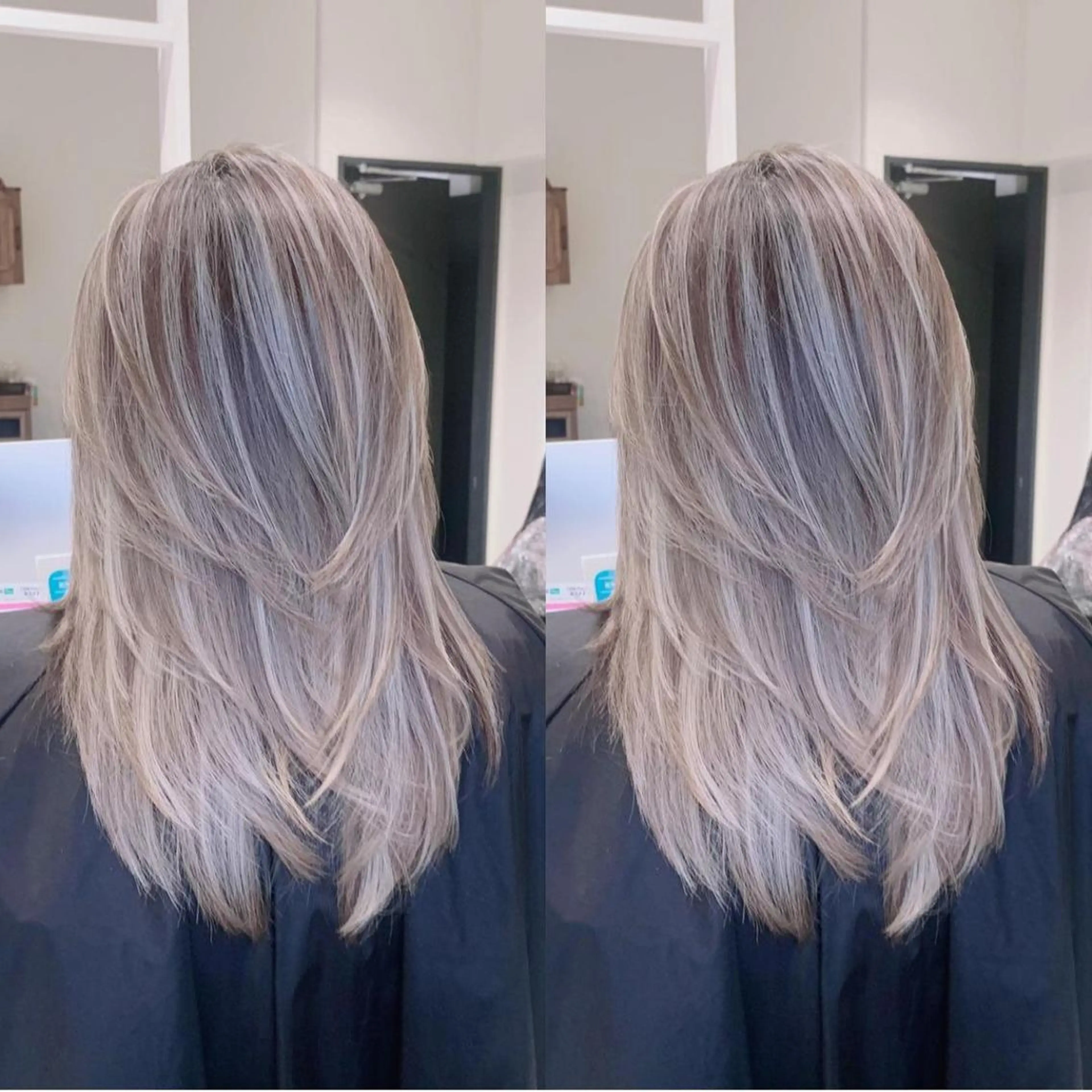 ロング カラー ブリーチ ケアブリーチ ハイライトカラー インナーカラー ハイライト ヘアカラー 福西 洋斗のヘアスタイル