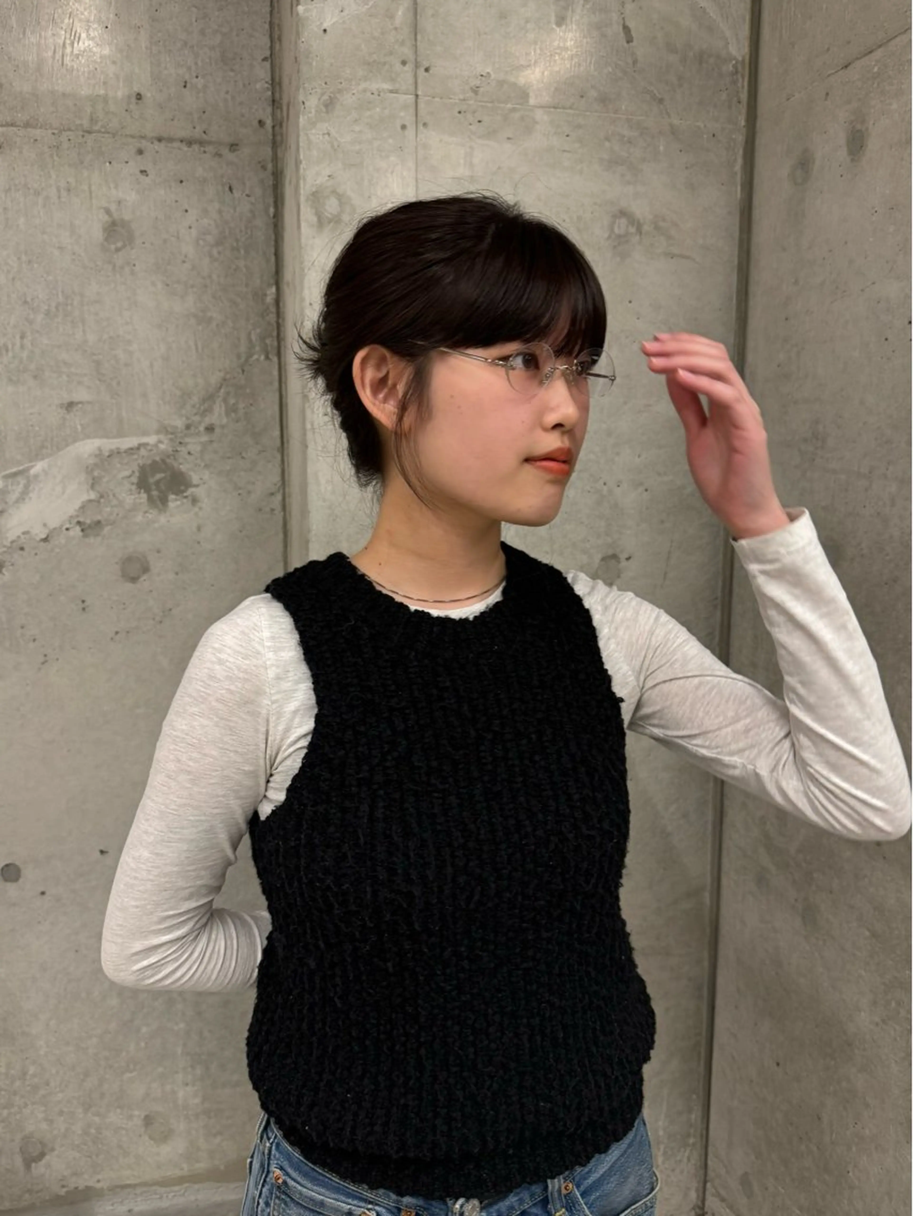 ミディアム カラー カット ヘアカラー Qin shaire salon 原宿所属・🌿パーマ/ボブ/ レイヤー/Mikiのヘアスタイル