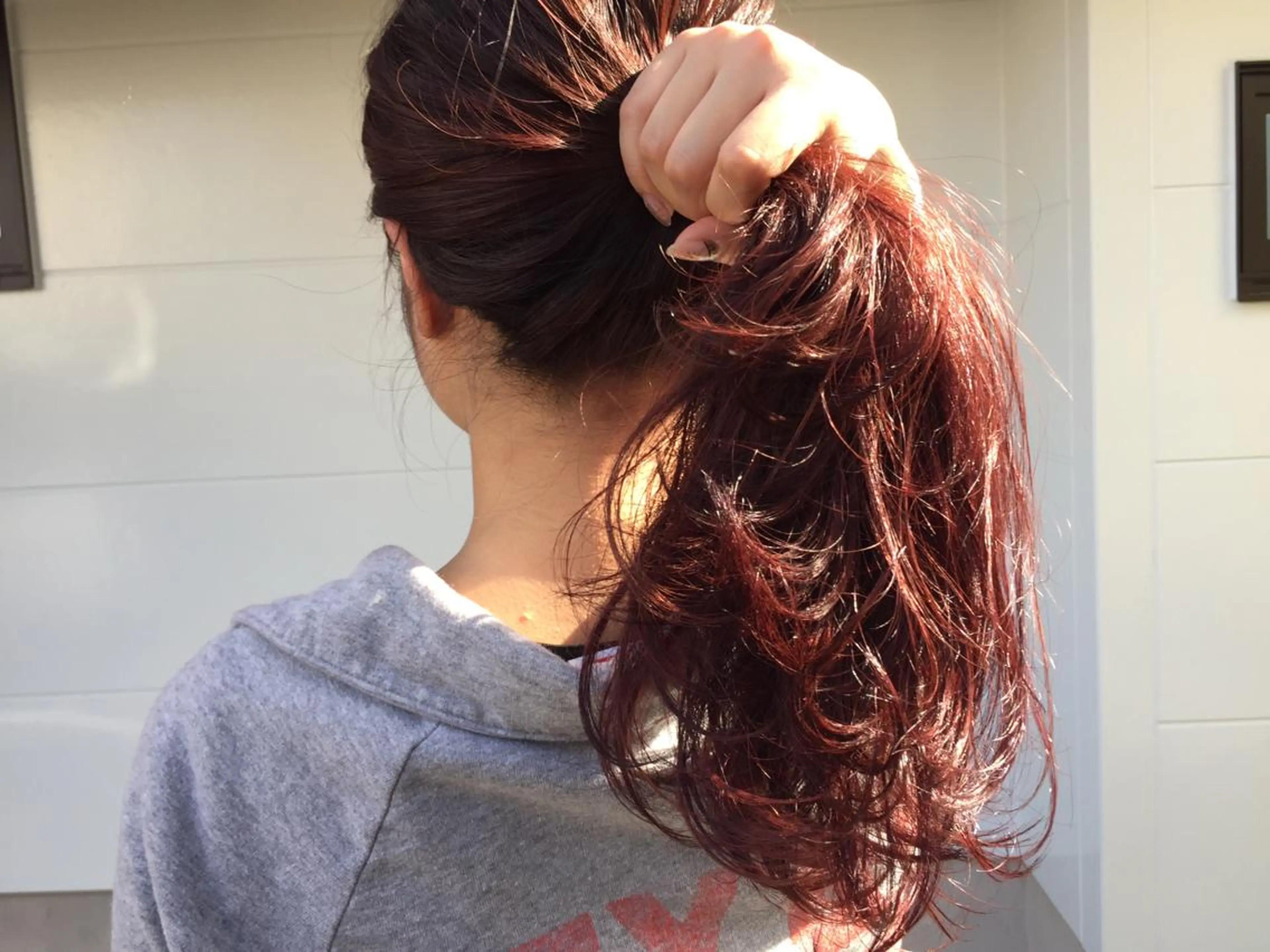 セミロング カラー 髪質改善 の達人/杉原碧仁のヘアスタイル