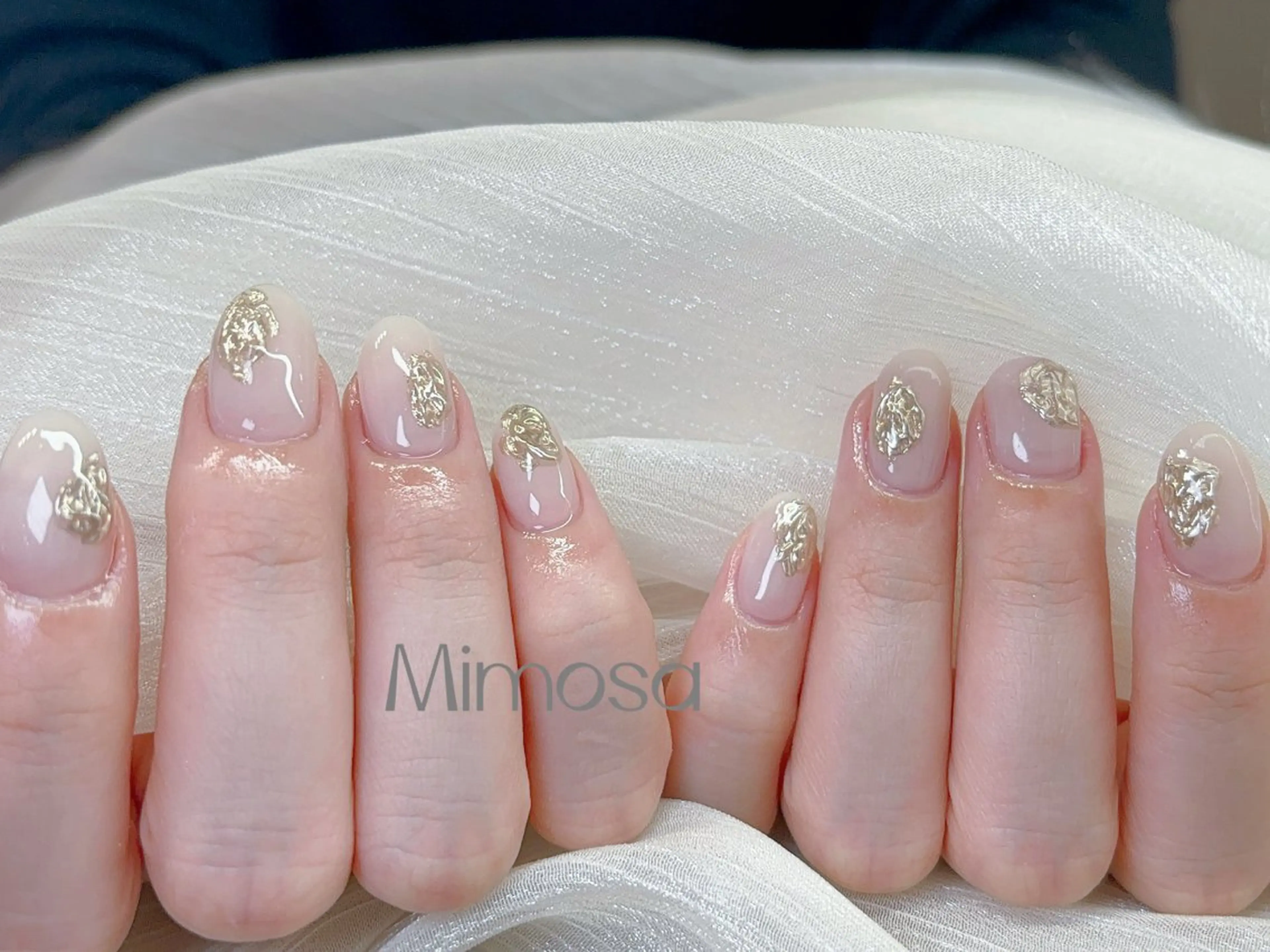 ネイル ハンドネイル 🫧Mimosa 吉祥寺のネイルデザイン