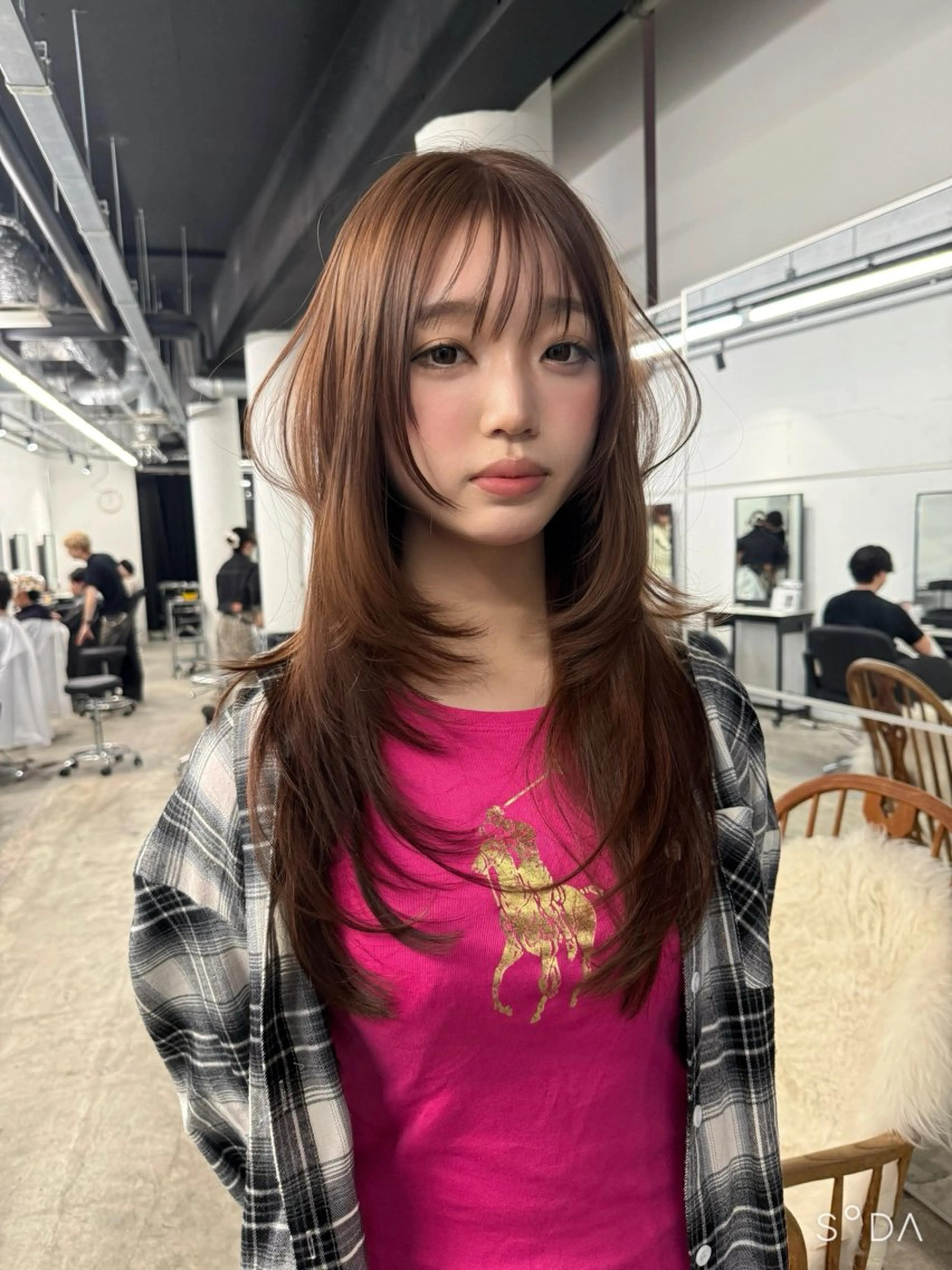 ロング カラー カット ヘアカラー トリートメント 松尾太樹 【pia】福岡美容室のヘアスタイル