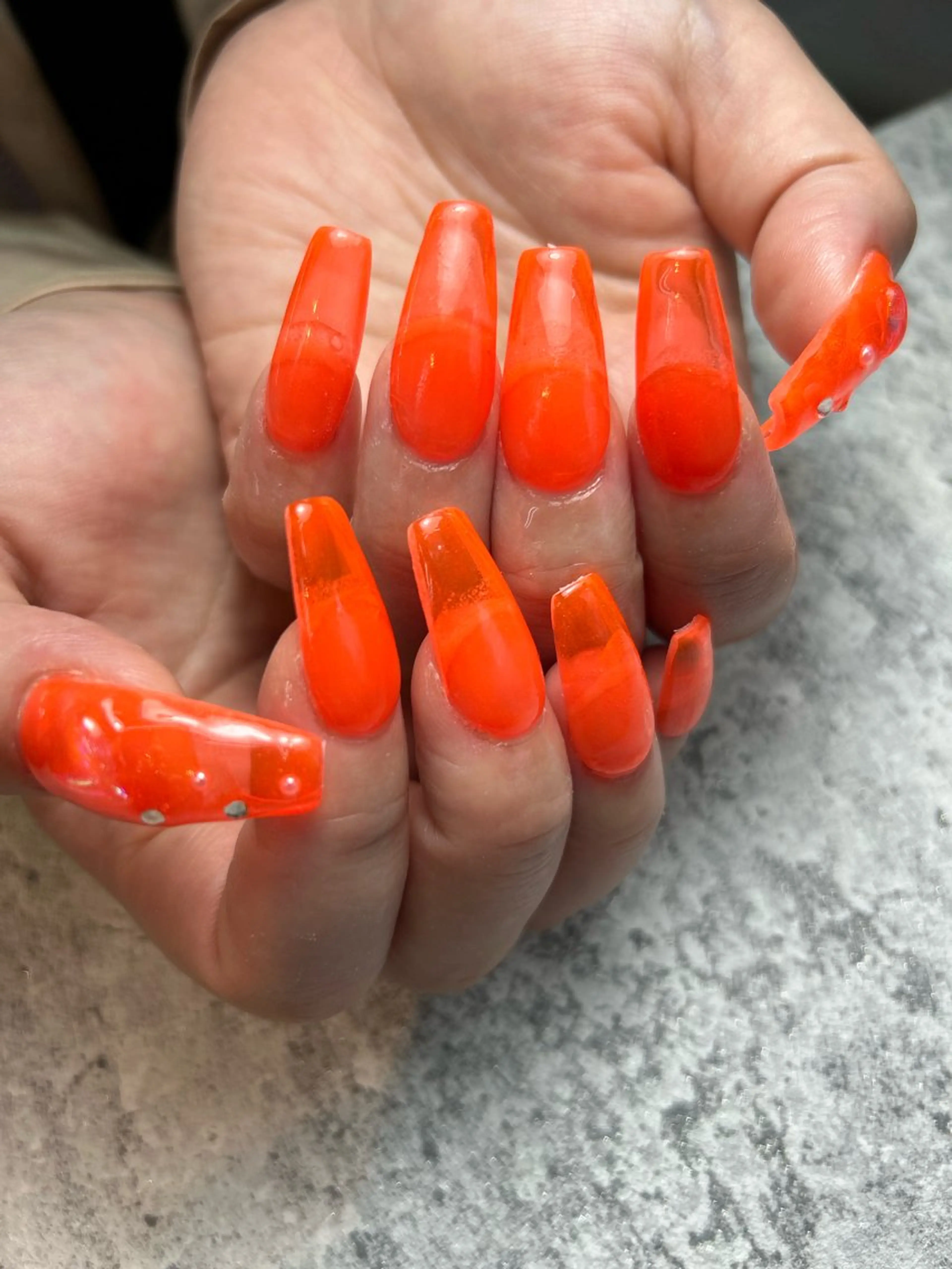 ネイル スカルプネイル 東十条muumii ネイルまつ毛のネイルデザイン