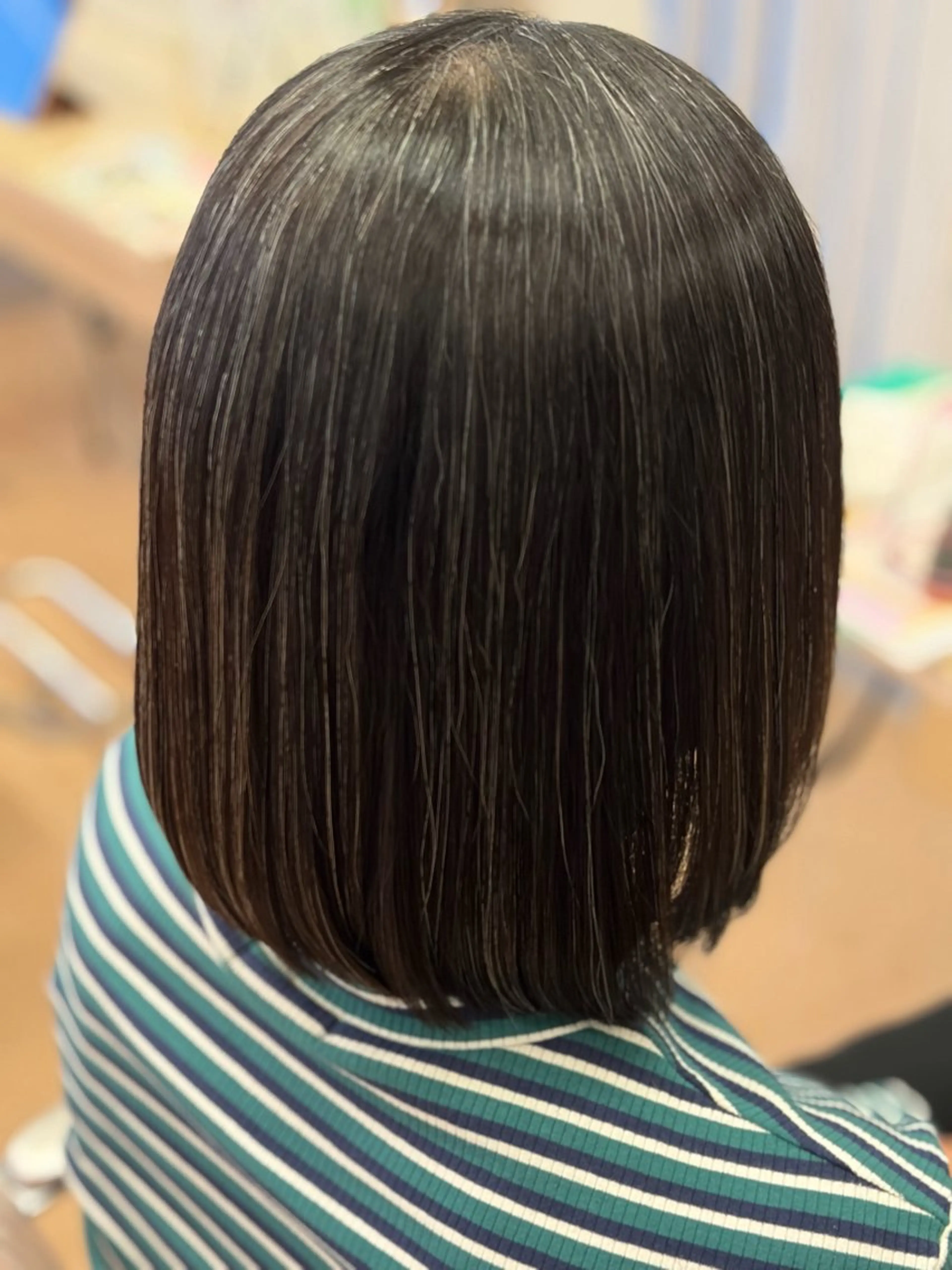 ミディアム 縮毛矯正 髪質改善/ヘッドスパ 🐈‍⬛坂下真珠愛のヘアスタイル