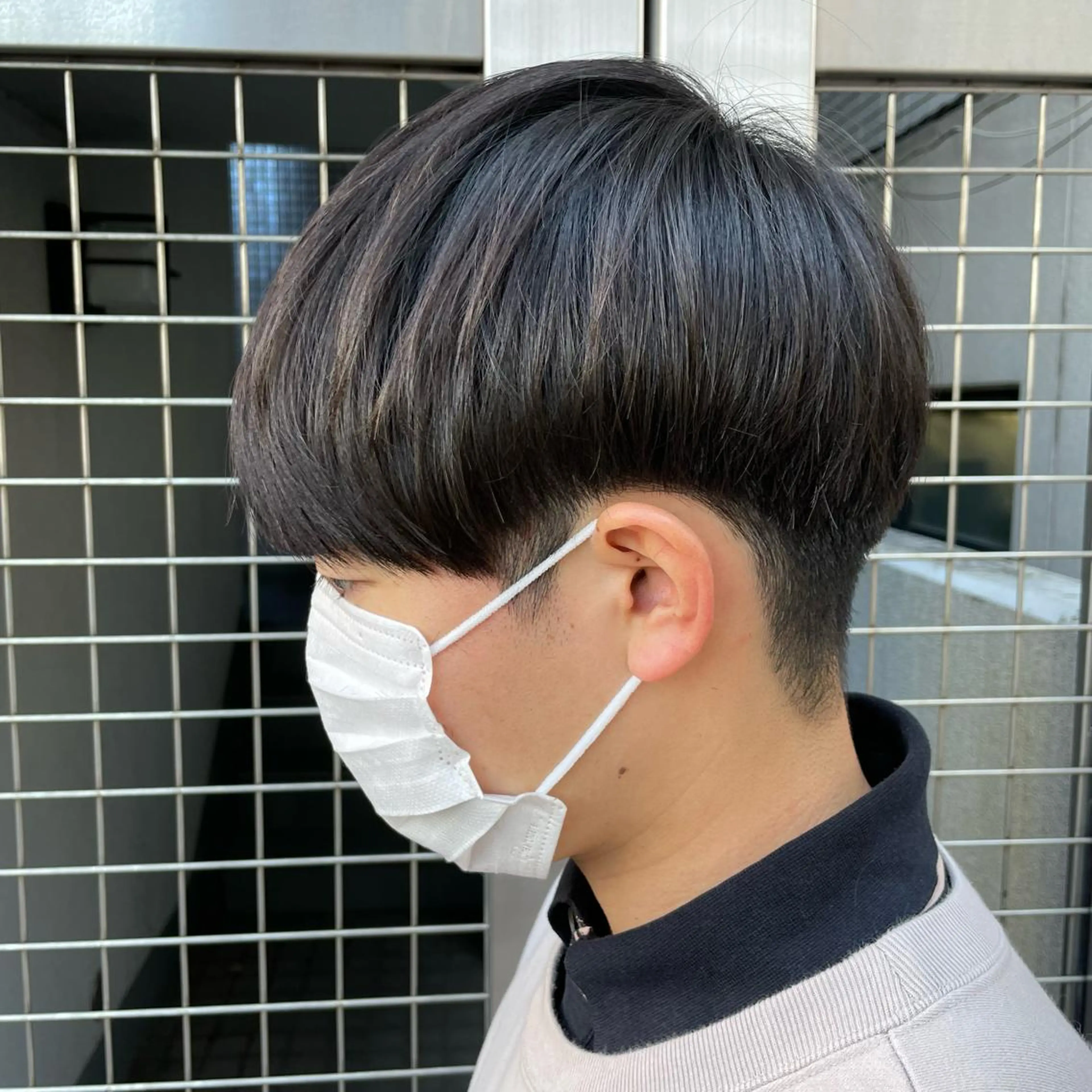 ショート メンズ カット 【メンズ縮毛矯正】 田中秀斗のヘアスタイル