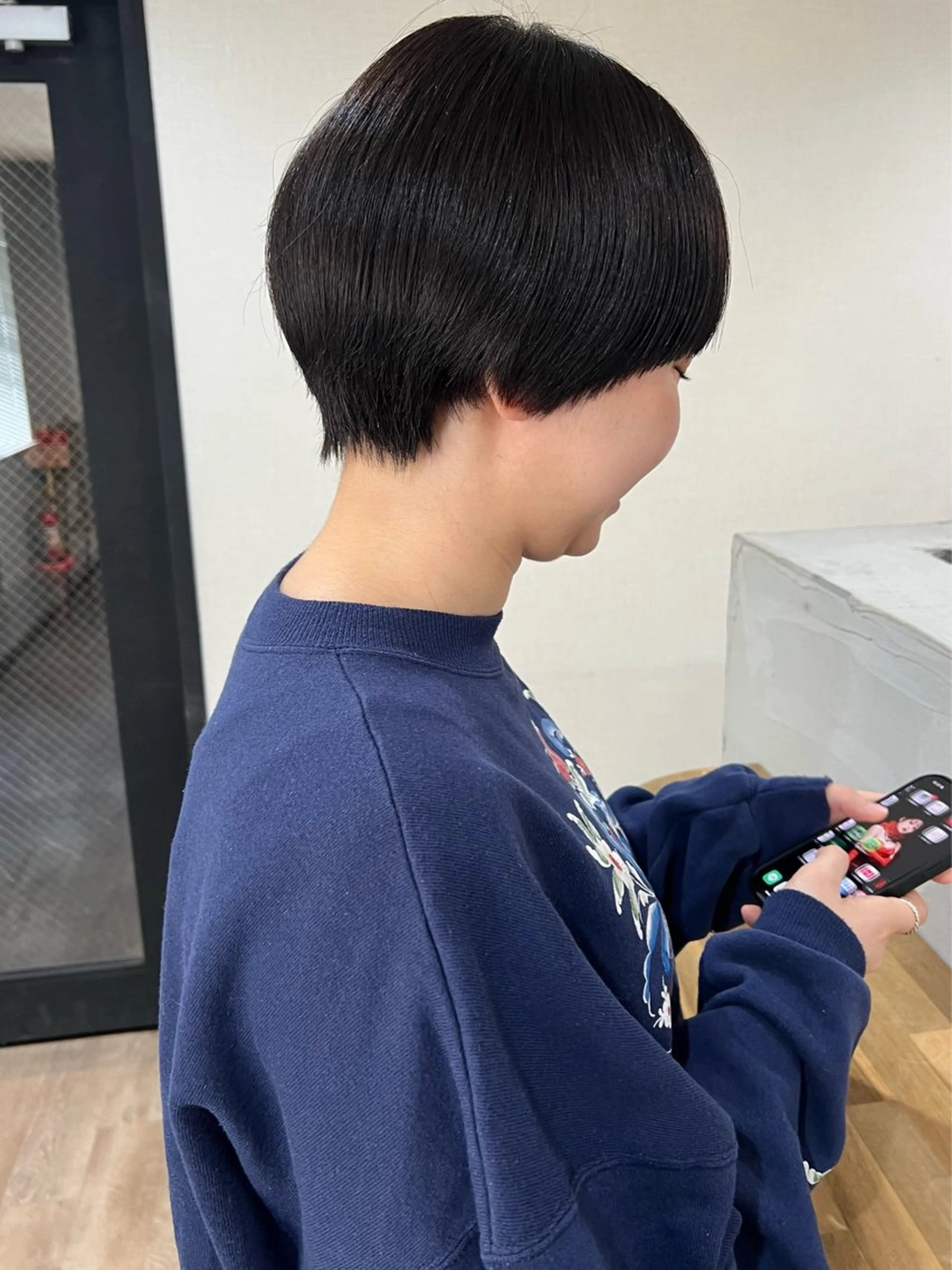 ショート カラー ショートヘア カット ヘアカラー 🌱小顔魅せショート 髪質改善カラー/泉綺のヘアスタイル