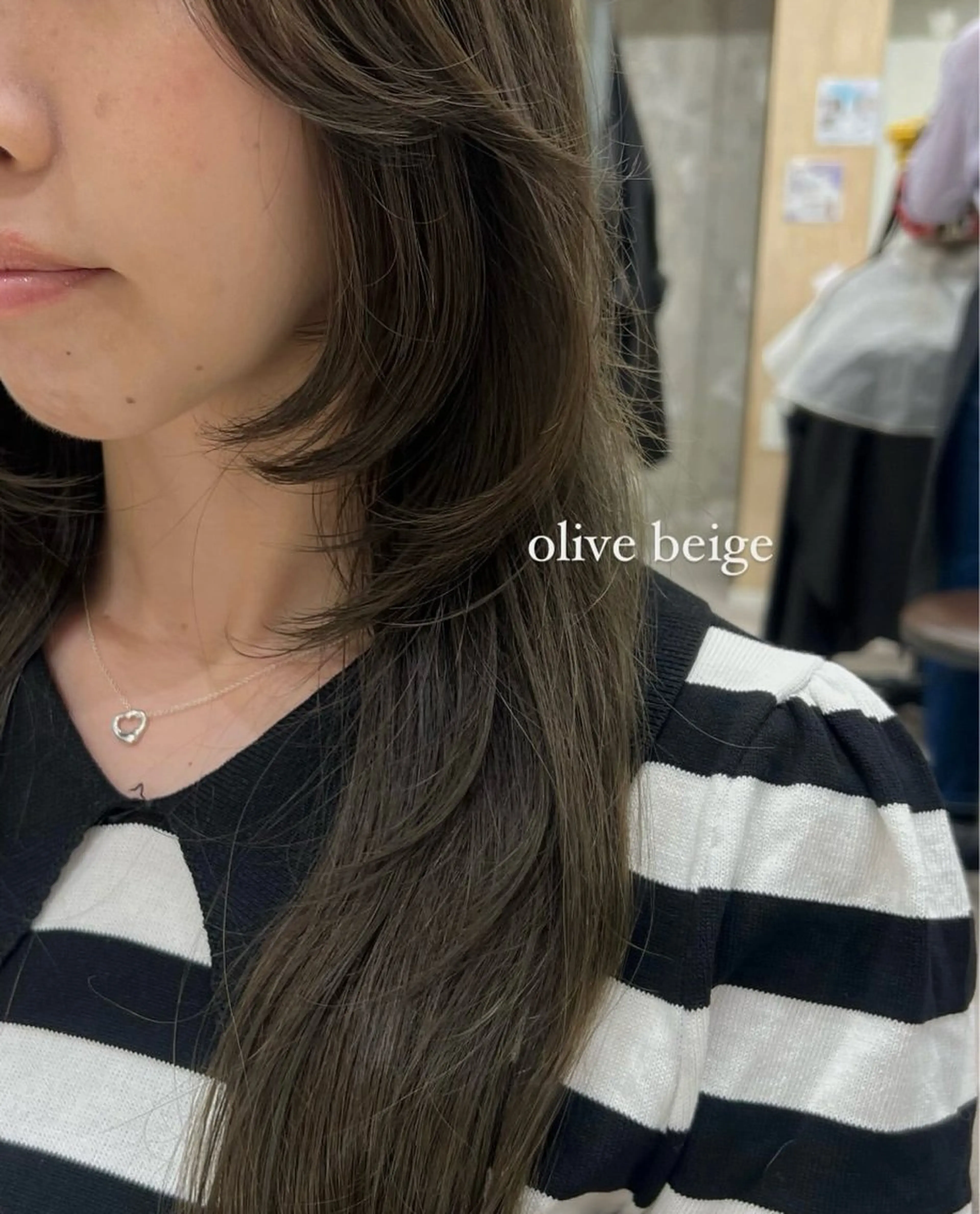 ロング 顔まわりレイヤー レイヤーカット 似合わせ/髪質改善 カラー/minoriのヘアスタイル