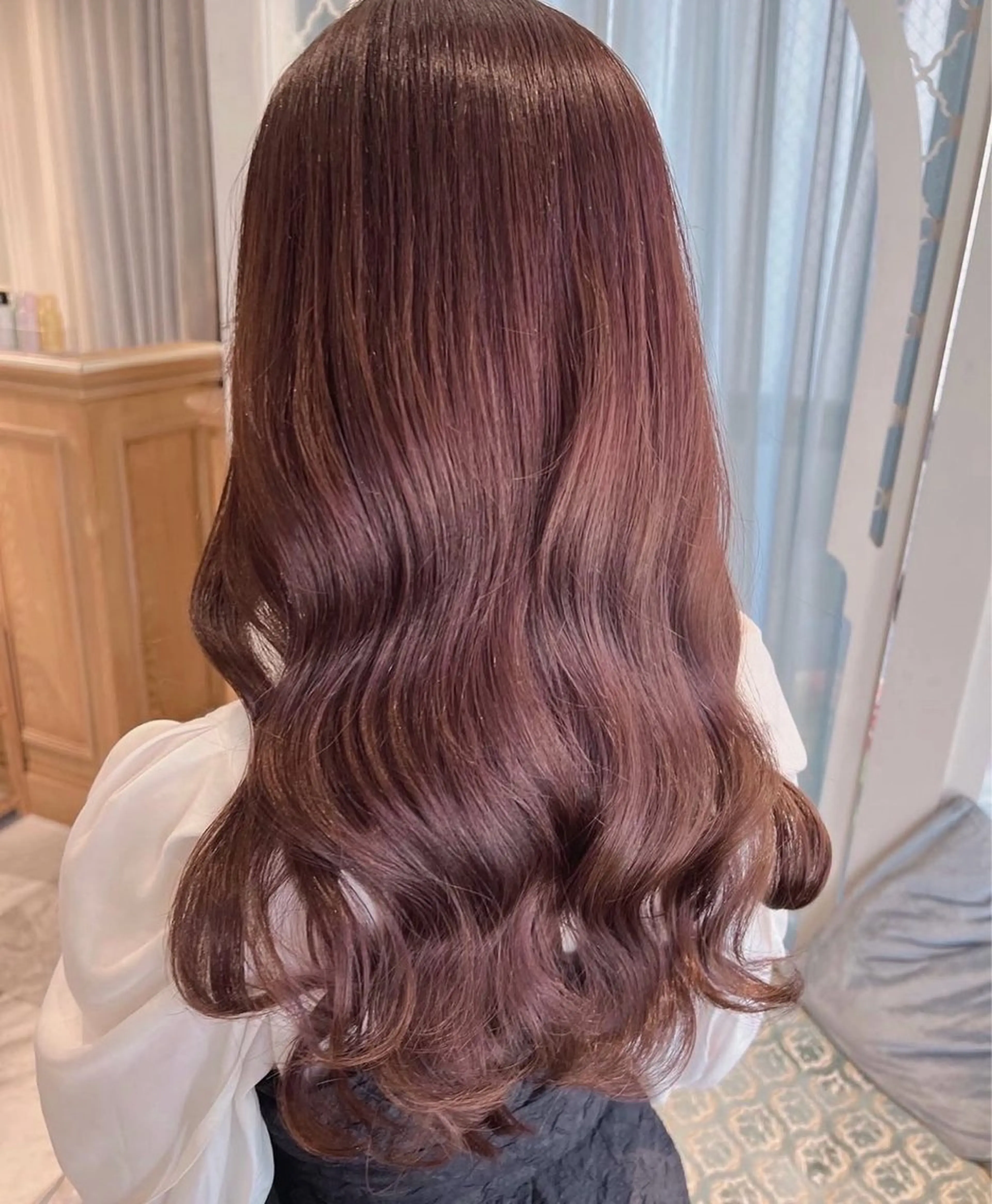 カラー 三井 千里のヘアスタイル