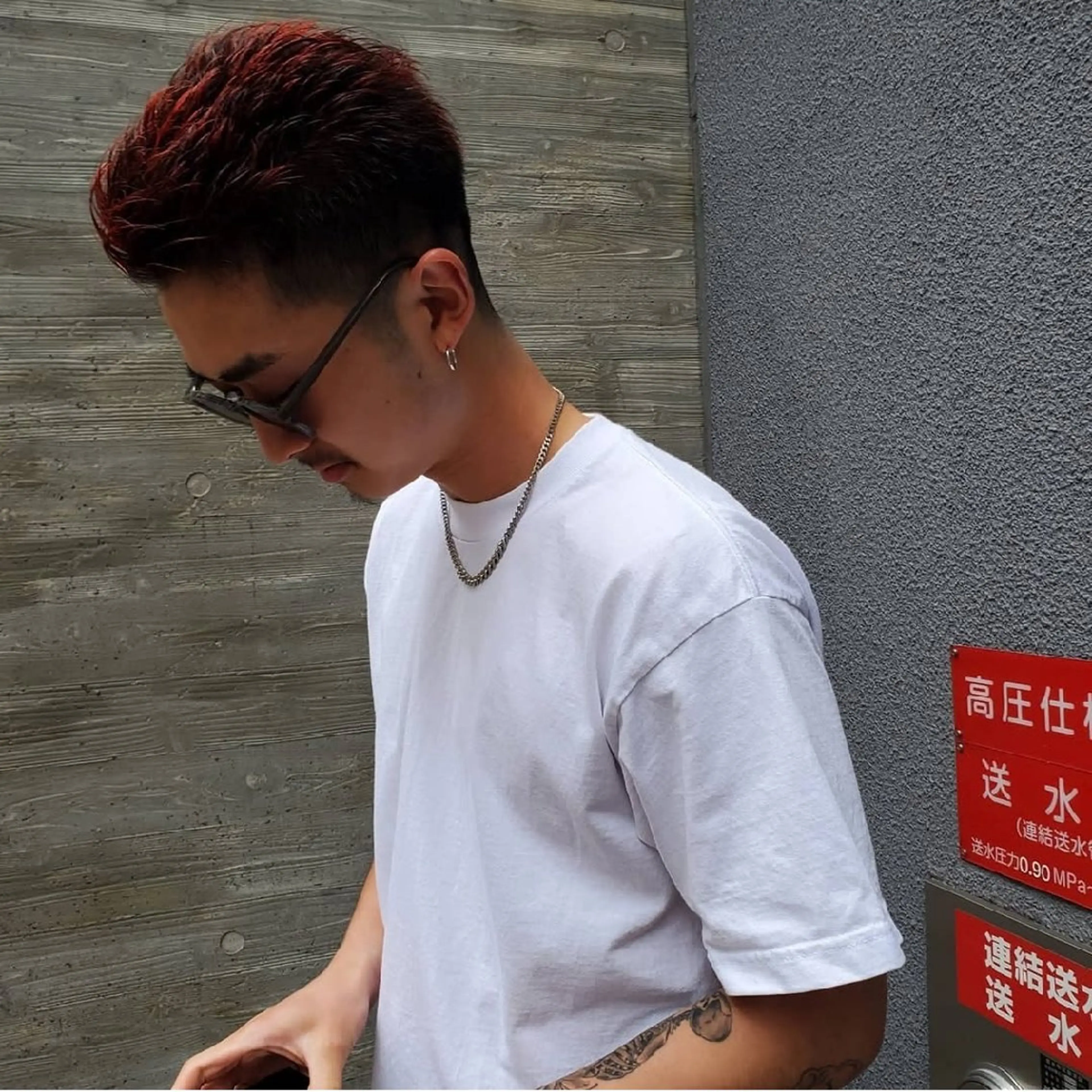 メンズ 谷 結奈のヘアスタイル