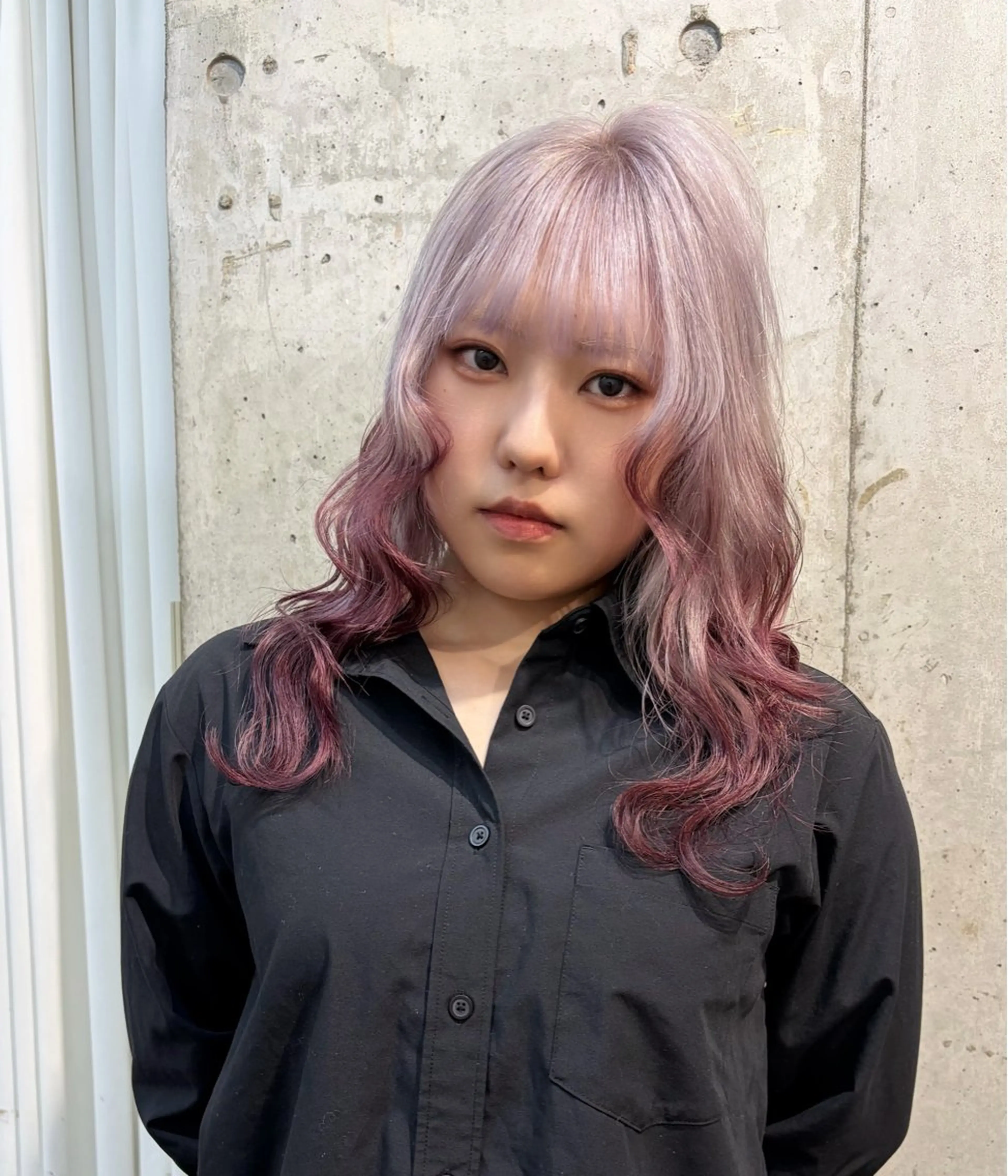 カラー ボルドーカラー デザインカラー ヘアカラー [lani ] konatsuのヘアスタイル